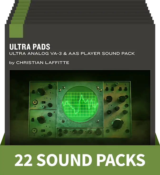 Ultra Analog VA-3 sound packs bundle
