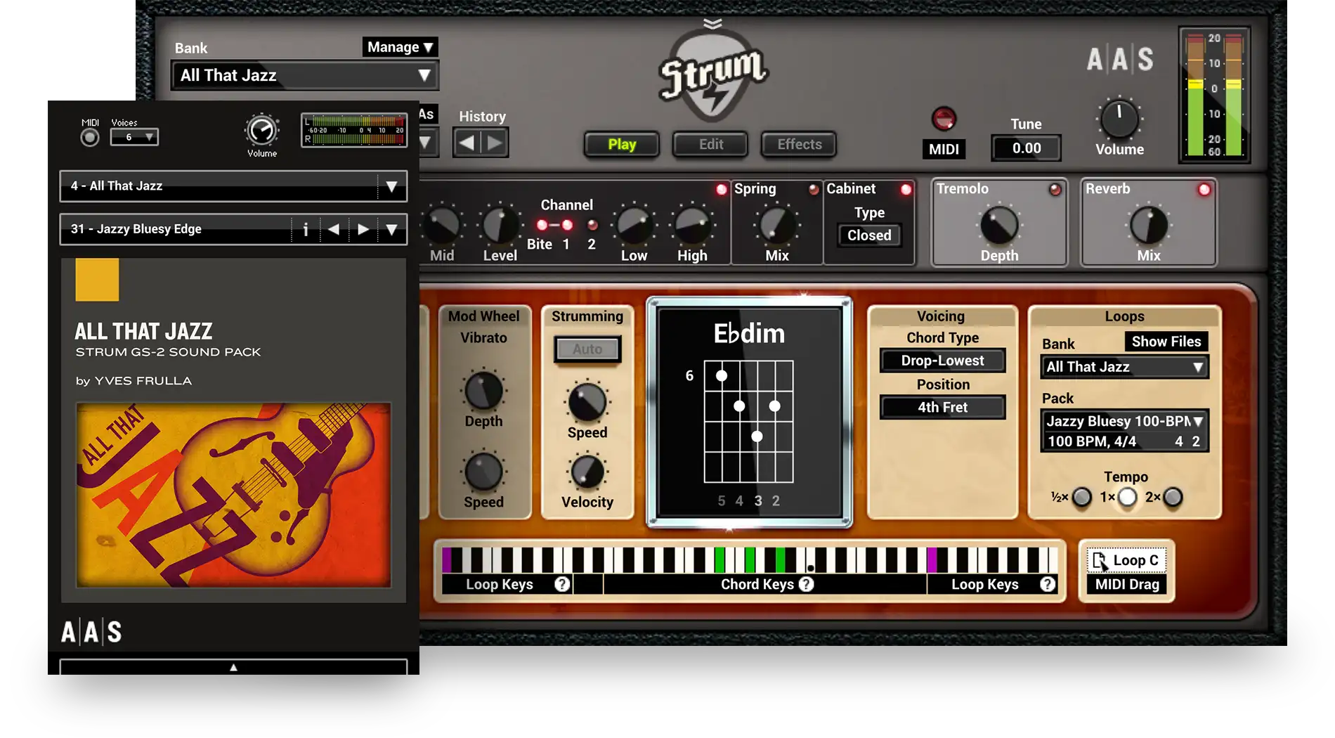 All That Jazz instruments