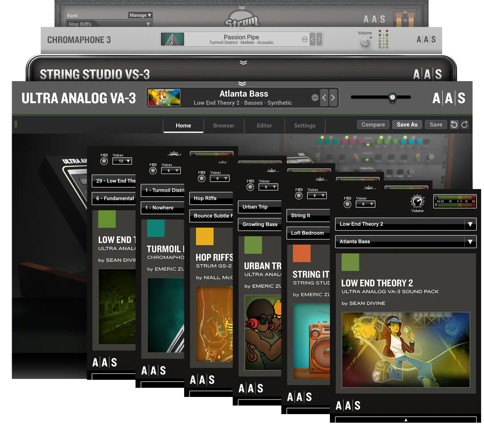 Beatmaker Bundle bundled instruments