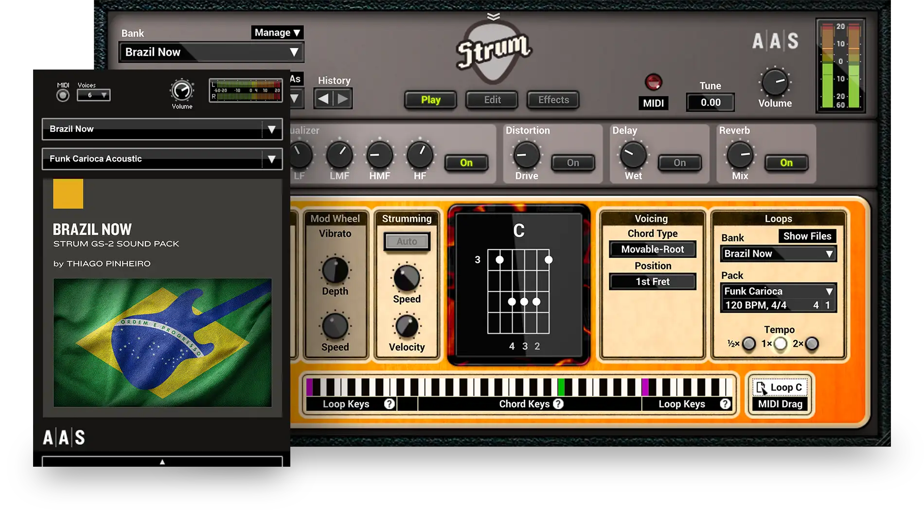 Brazil Now instruments
