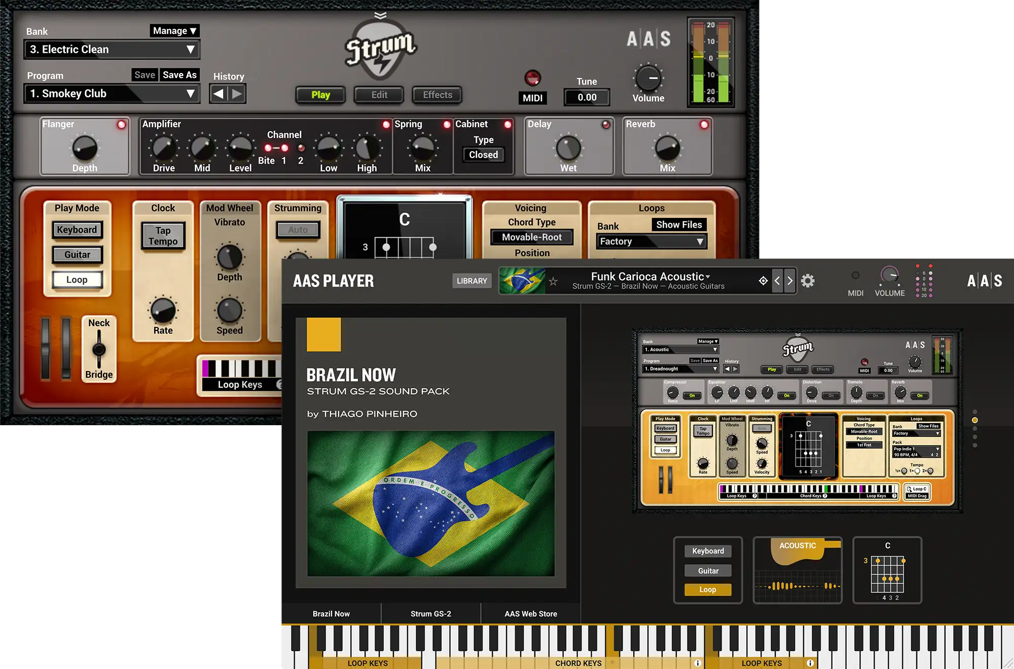 Brazil Now instruments