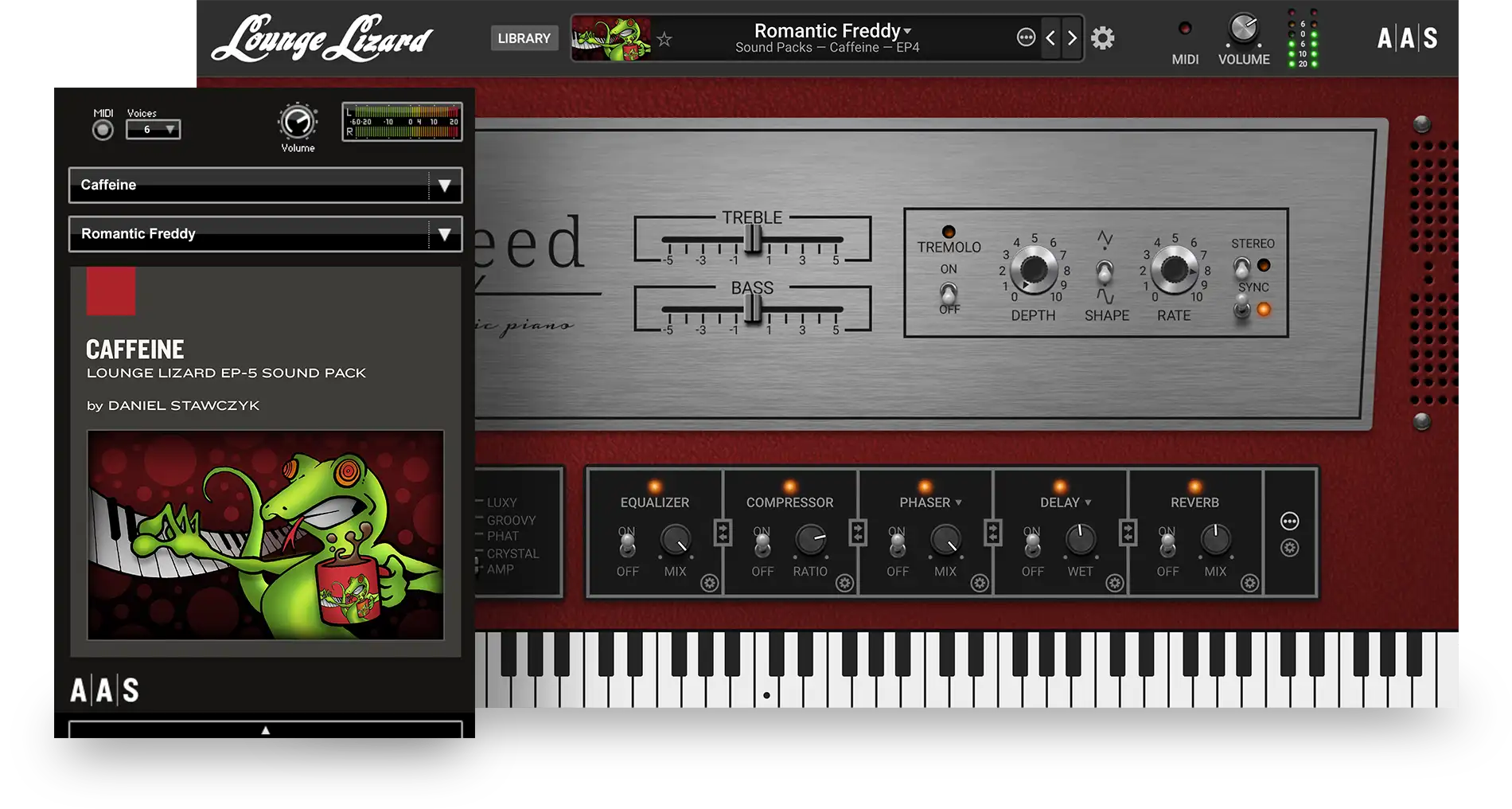 Caffeine instruments