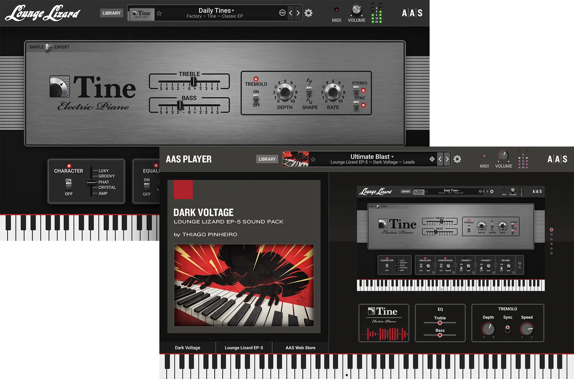 Dark Voltage instruments