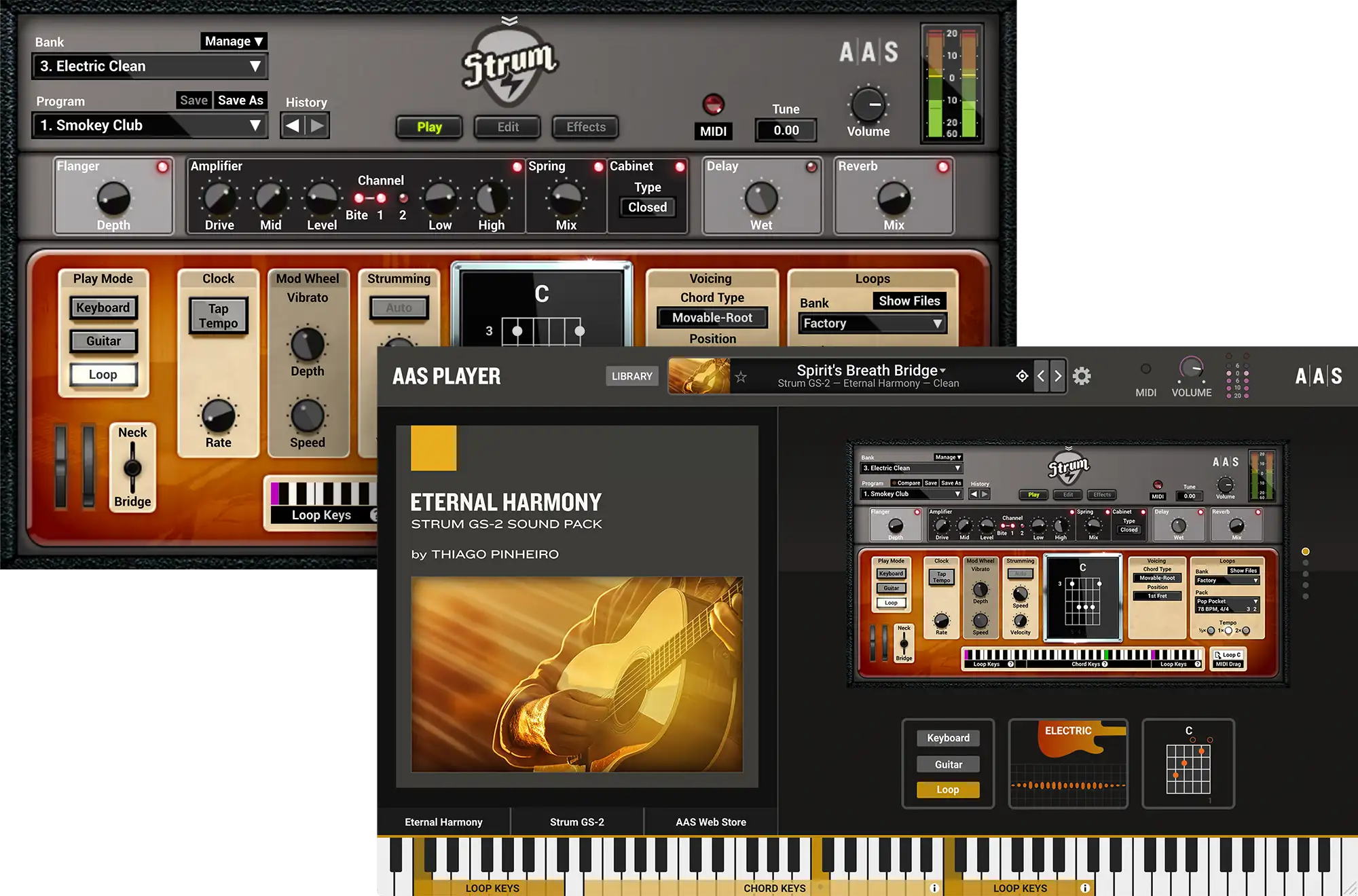 Eternal Harmony instruments