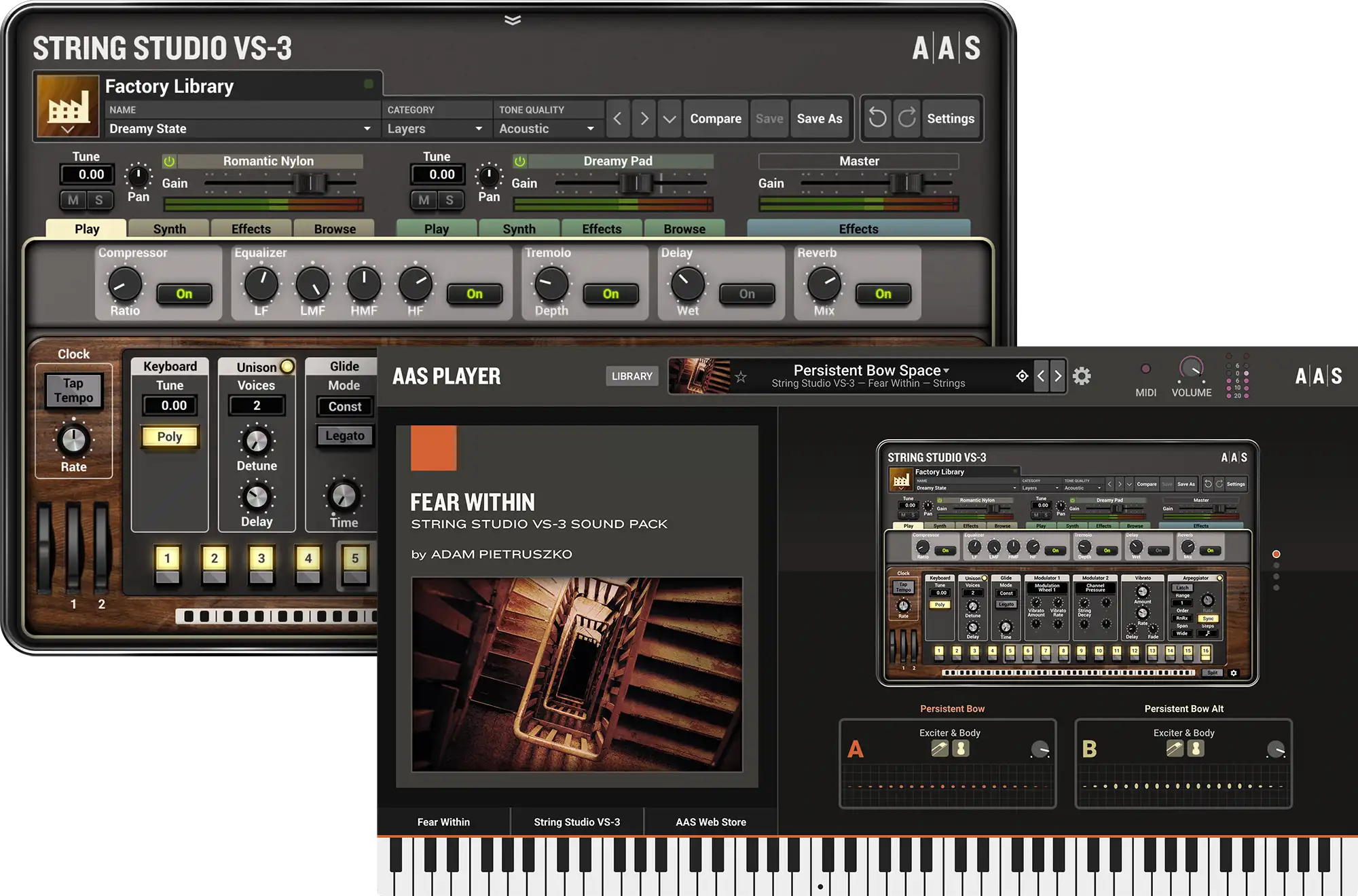 Fear Within instruments