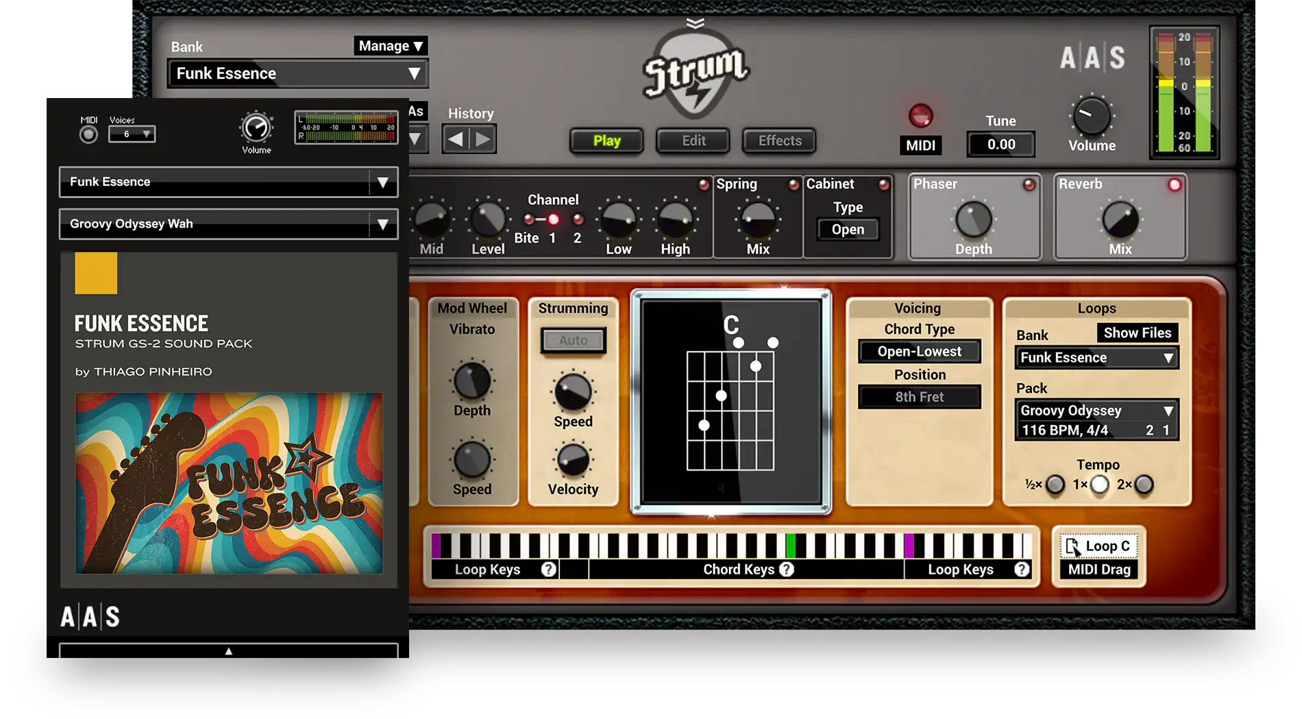 Funk Essence instruments