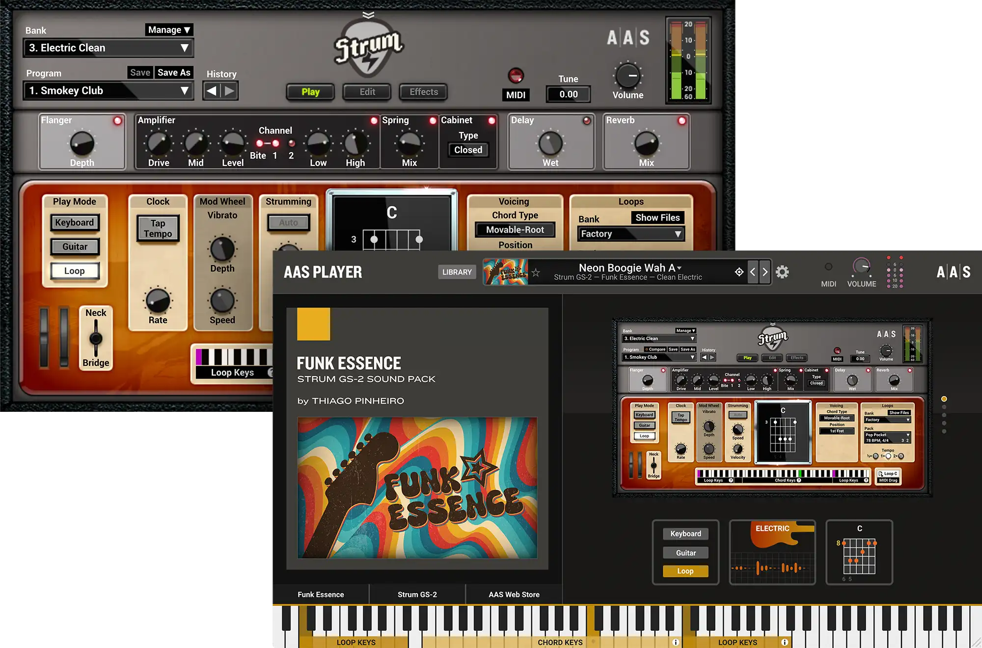 Funk Essence instruments