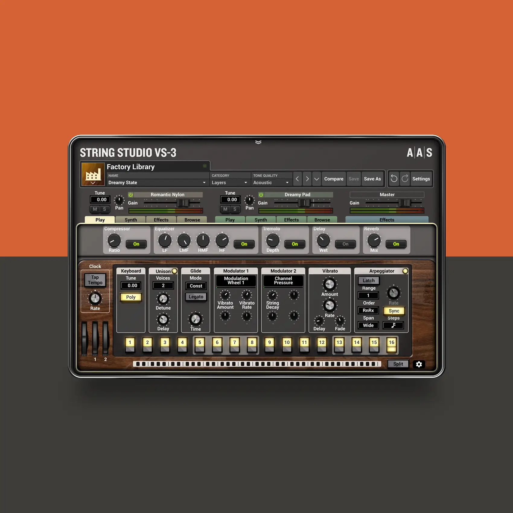 String Studio VS‑3 String oscillator synthesizer