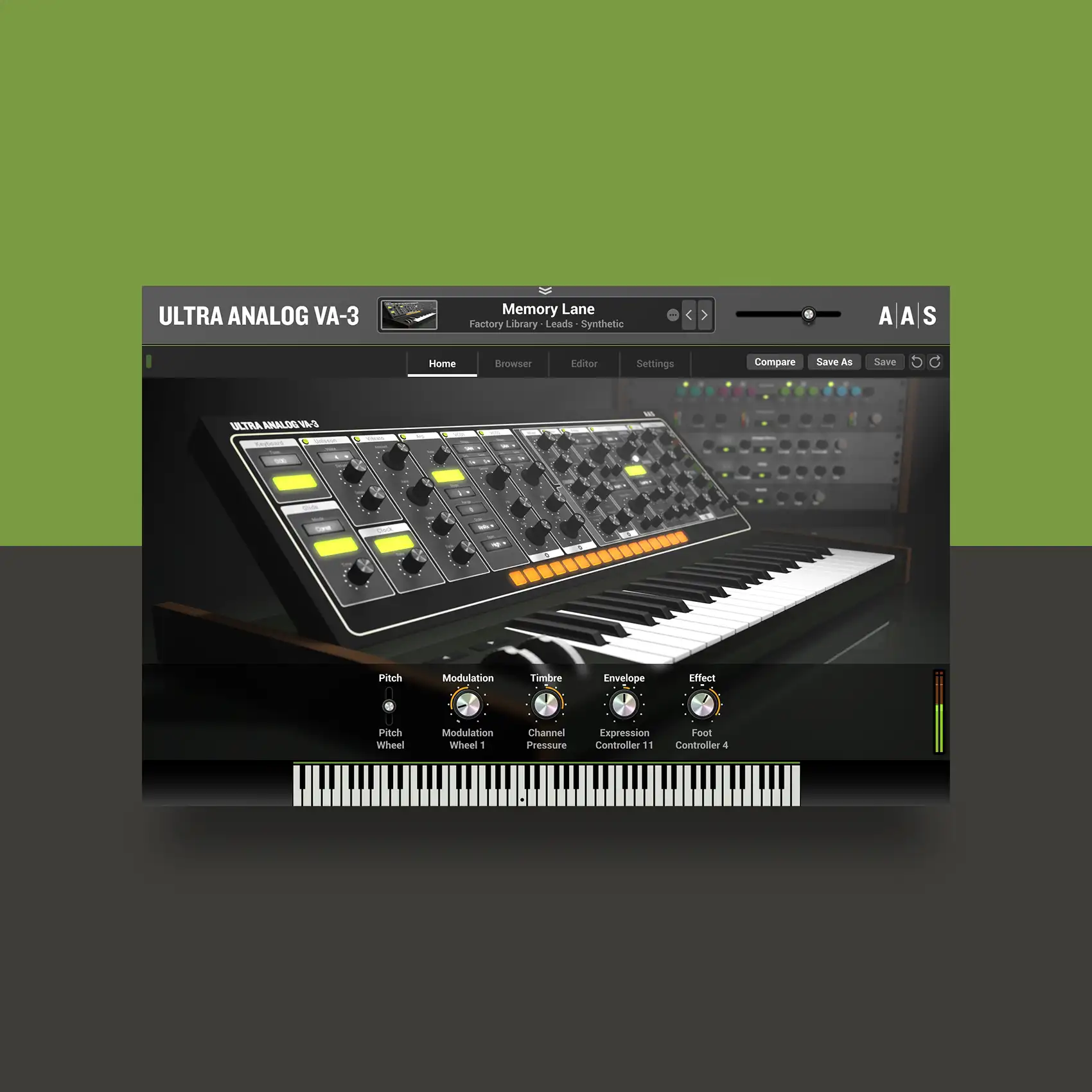 Ultra Analog VA‑3 Analog Synthesizer