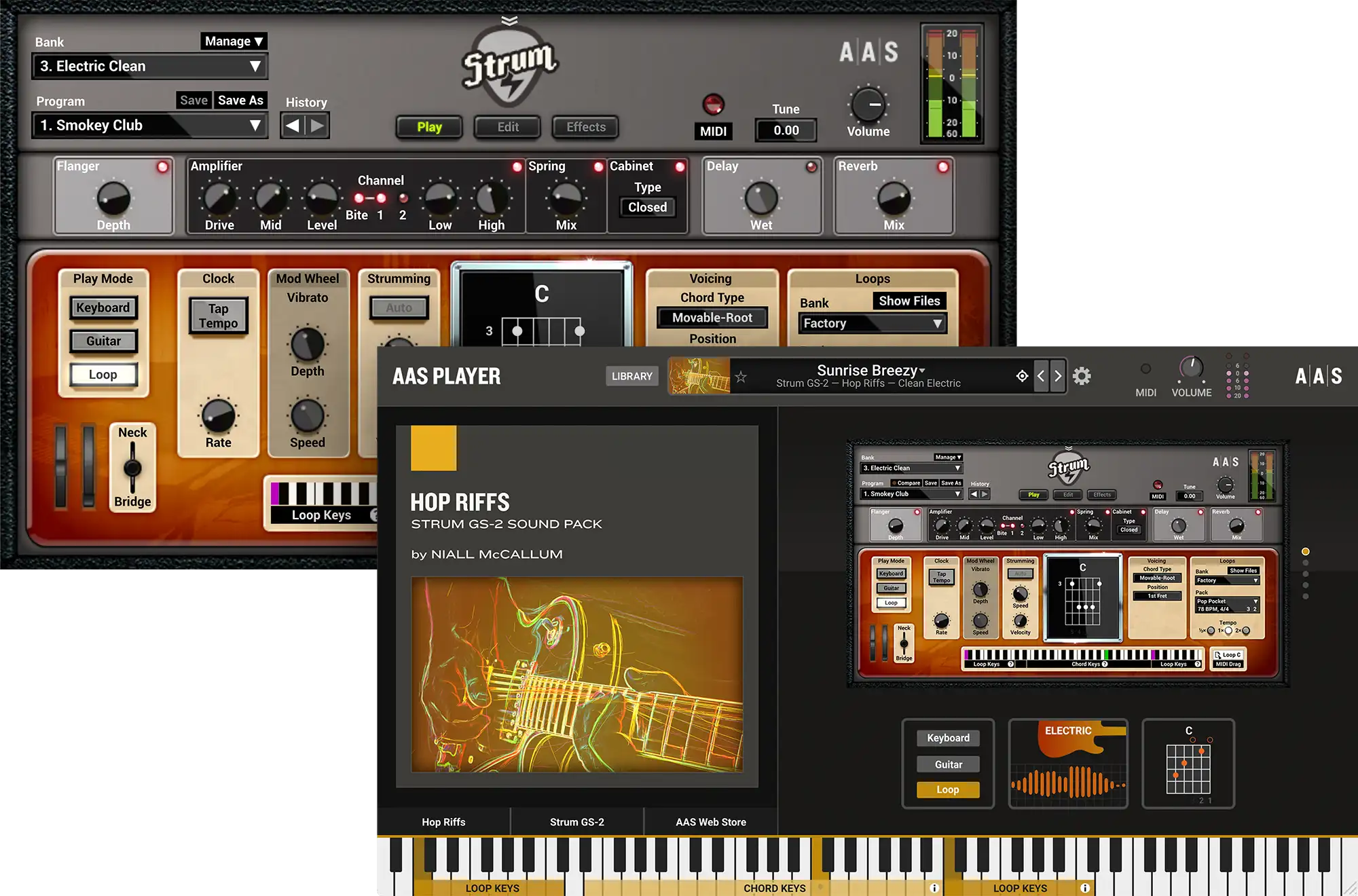 Hop Riffs instruments