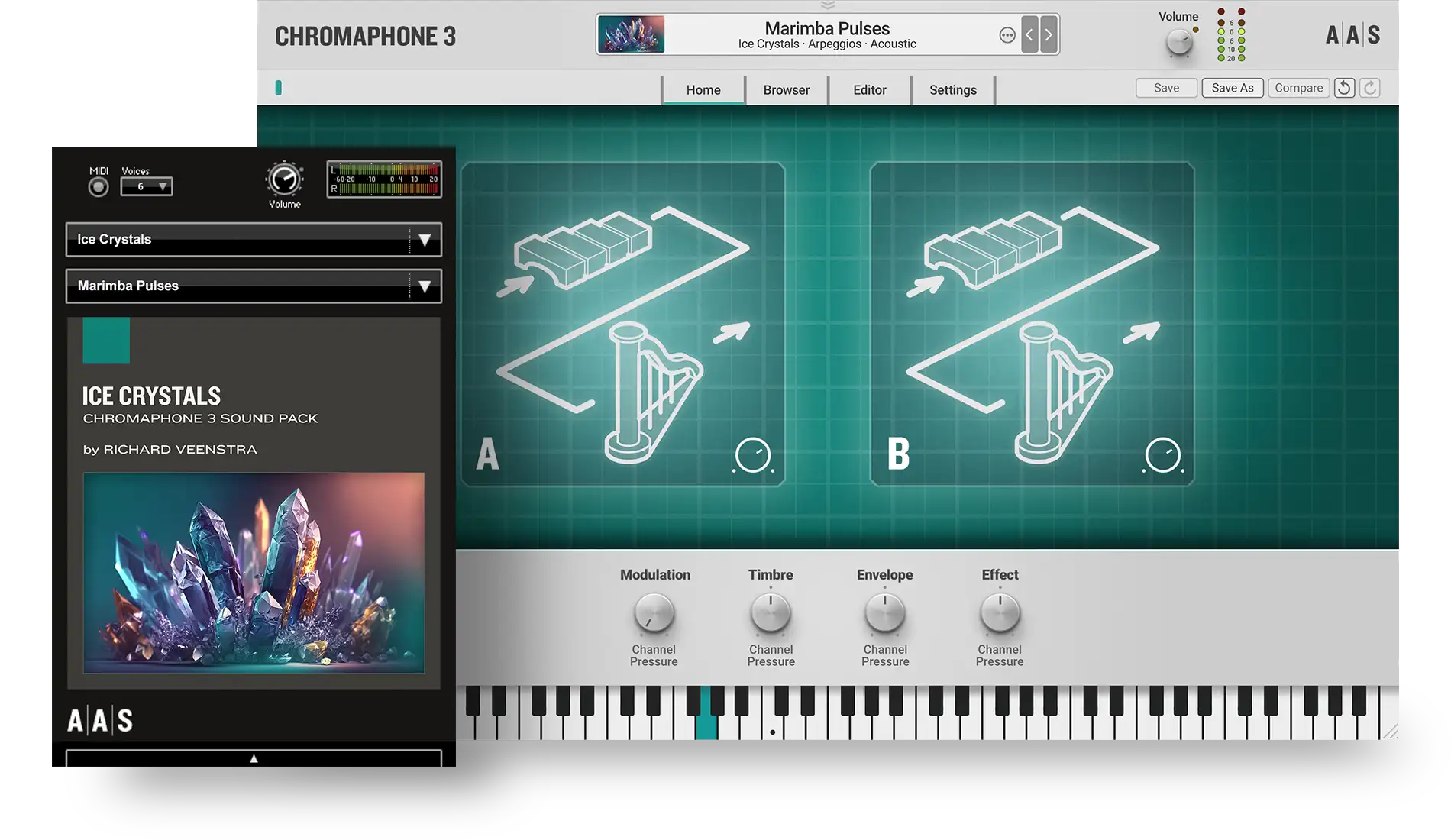 Ice Crystals instruments