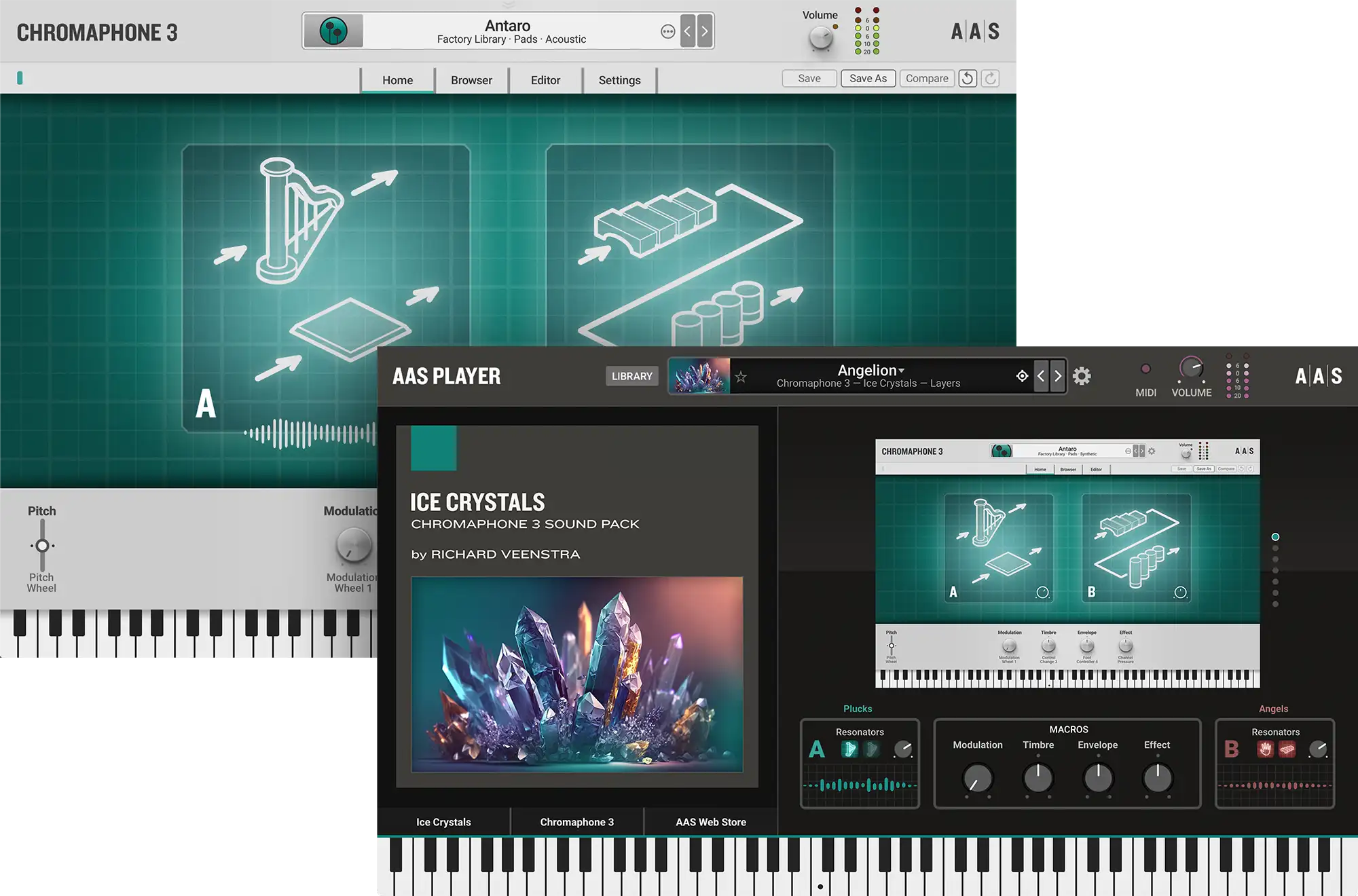 Ice Crystals instruments