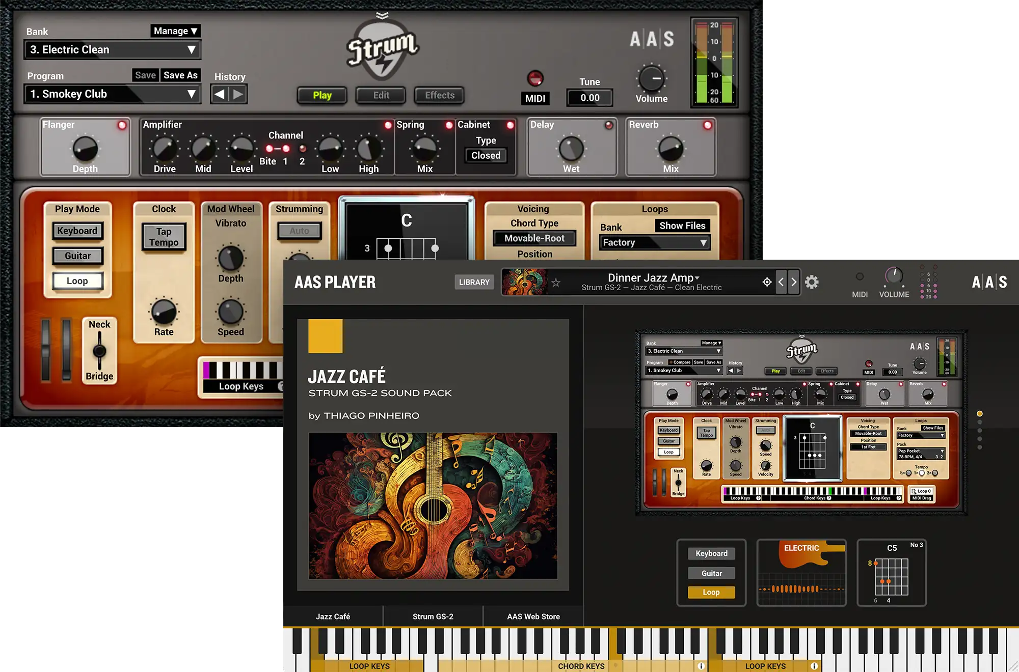 Jazz Café instruments