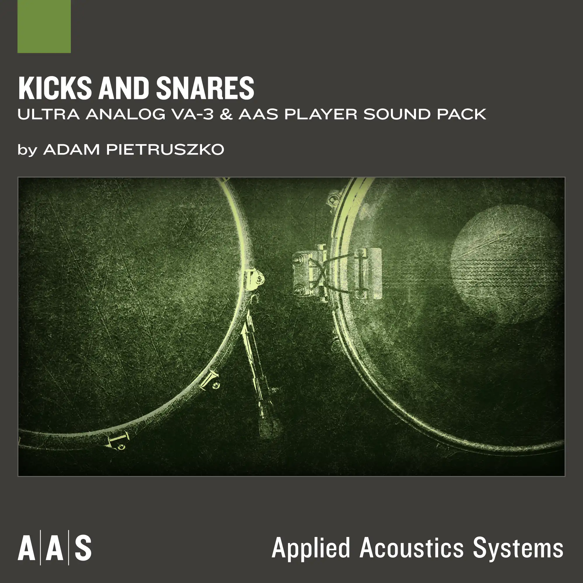 Kicks and Snares—Adam Pietruszko sound pack for Ultra Analog VA-3