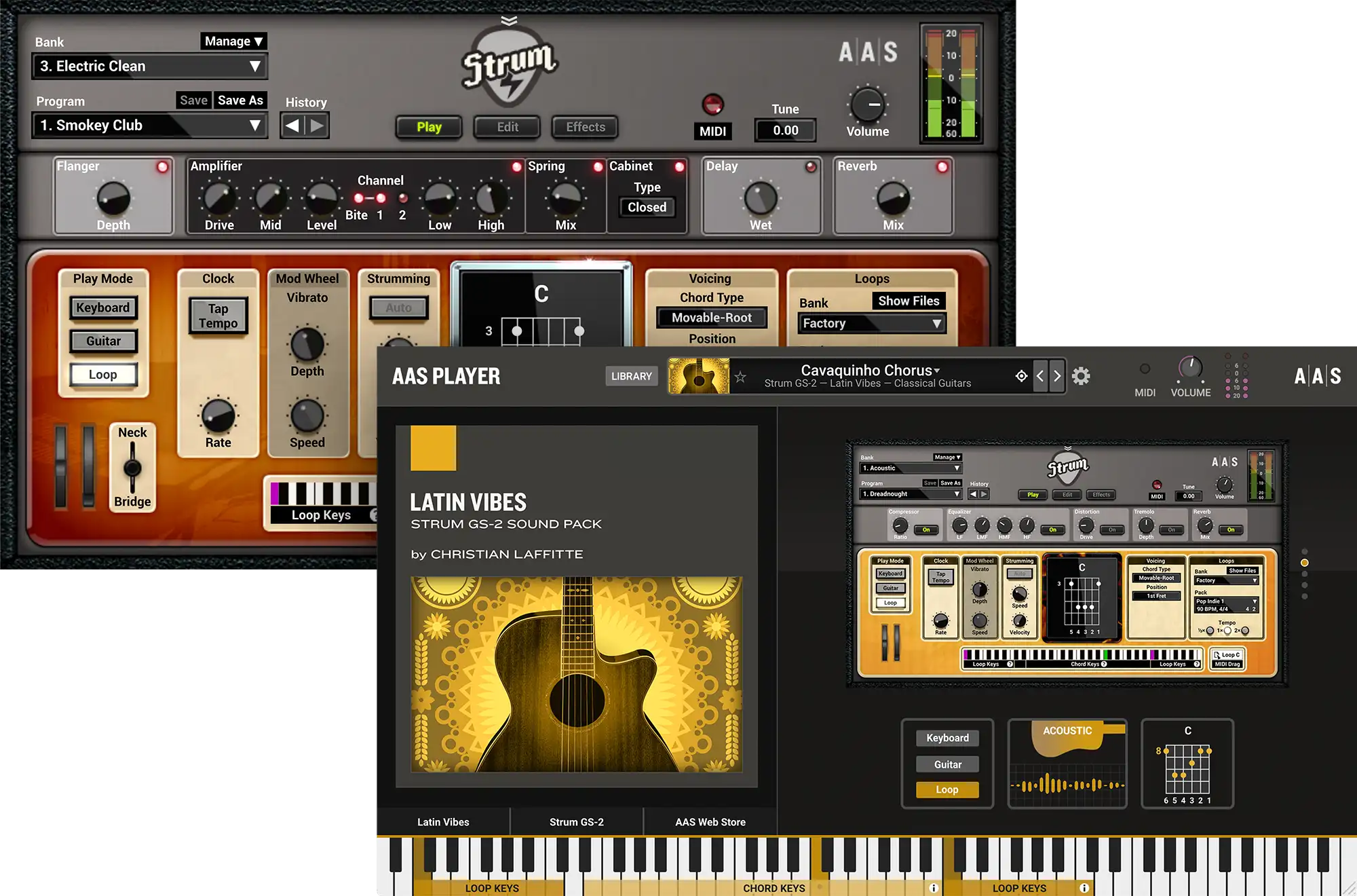 Latin Vibes instruments