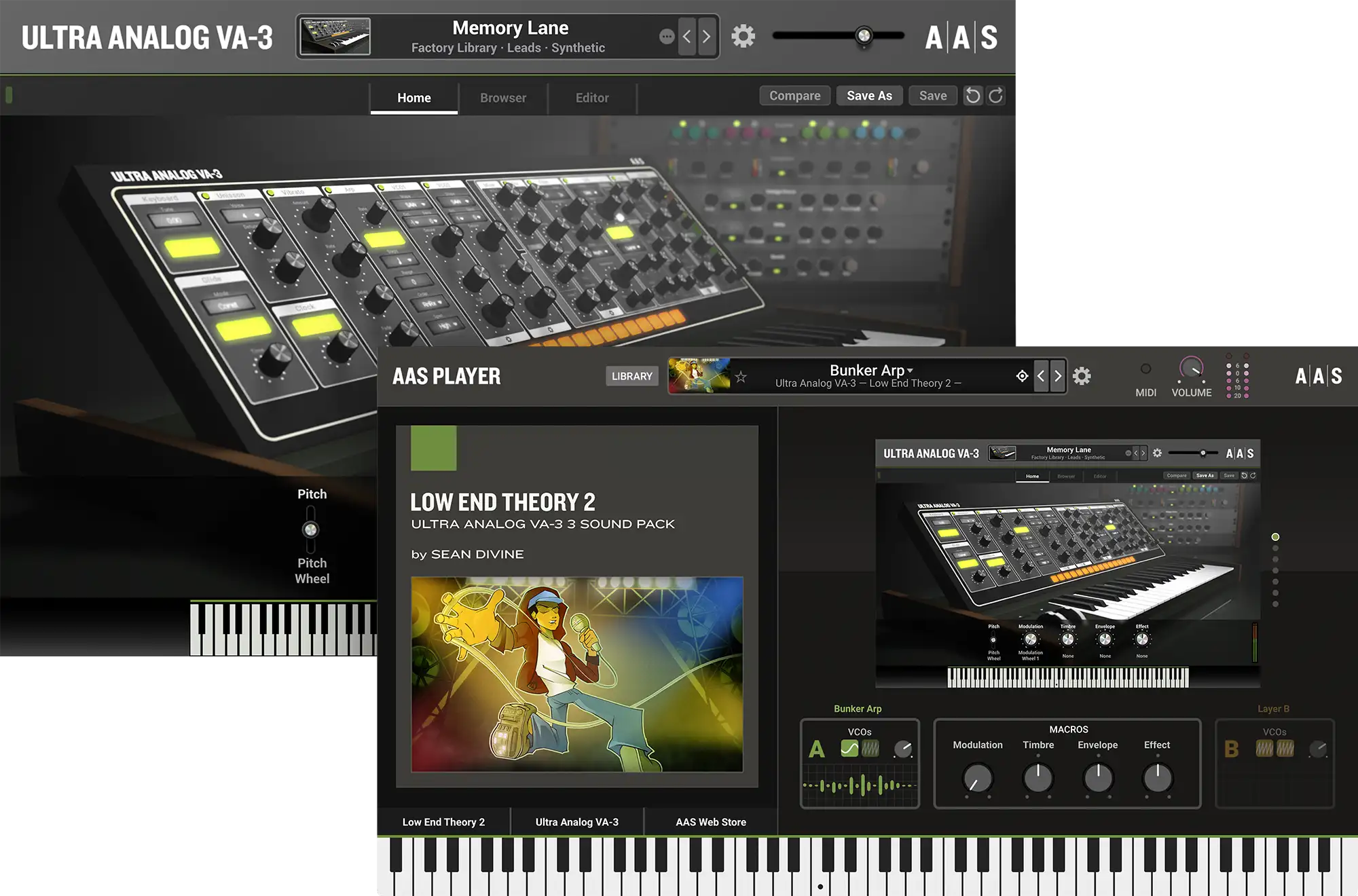 Low End Theory 2 instruments