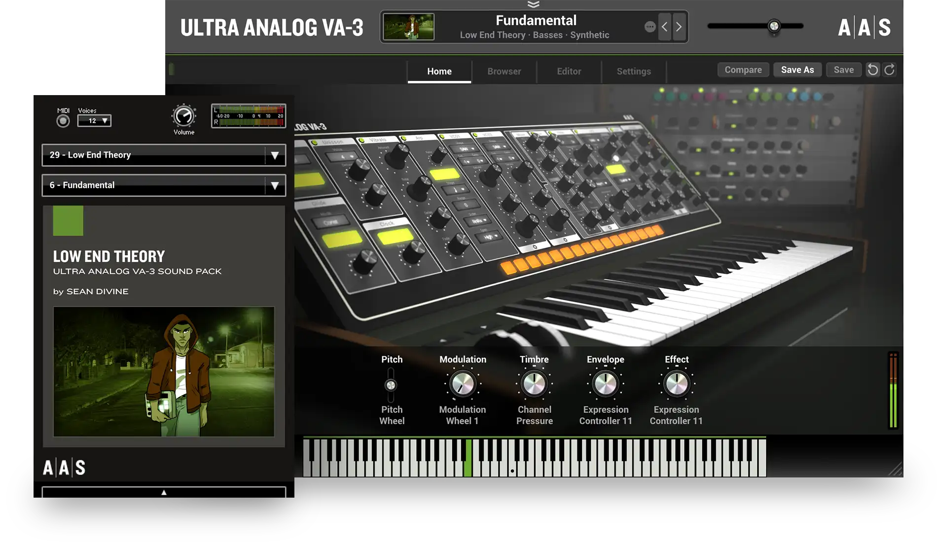 Low End Theory instruments