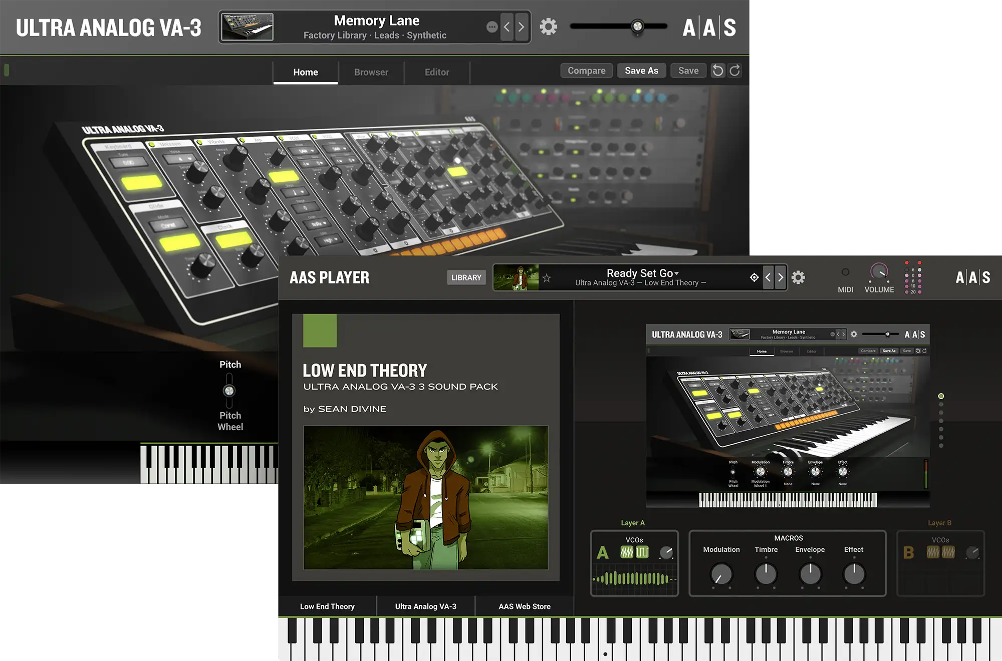 Low End Theory instruments