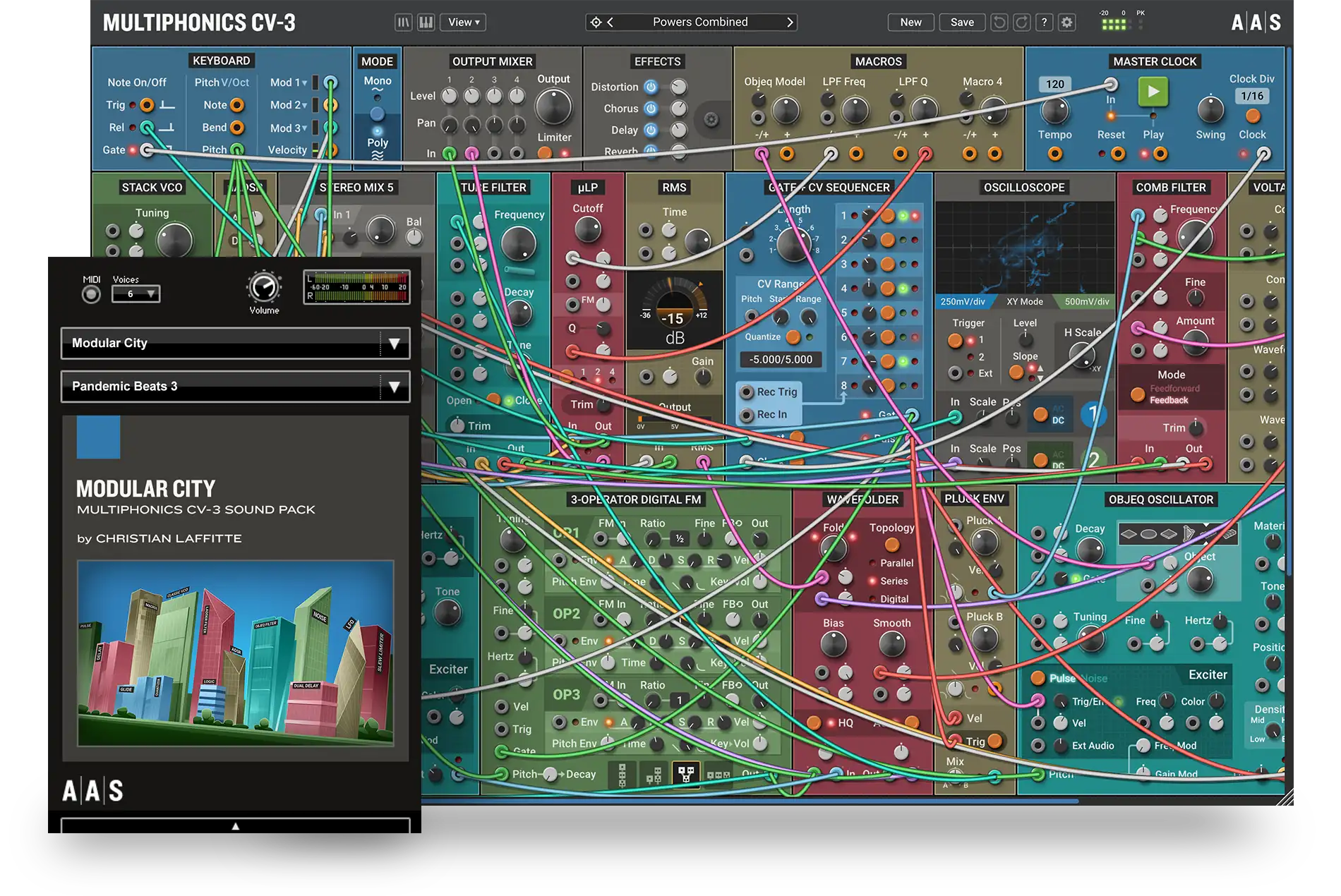 Modular City instruments