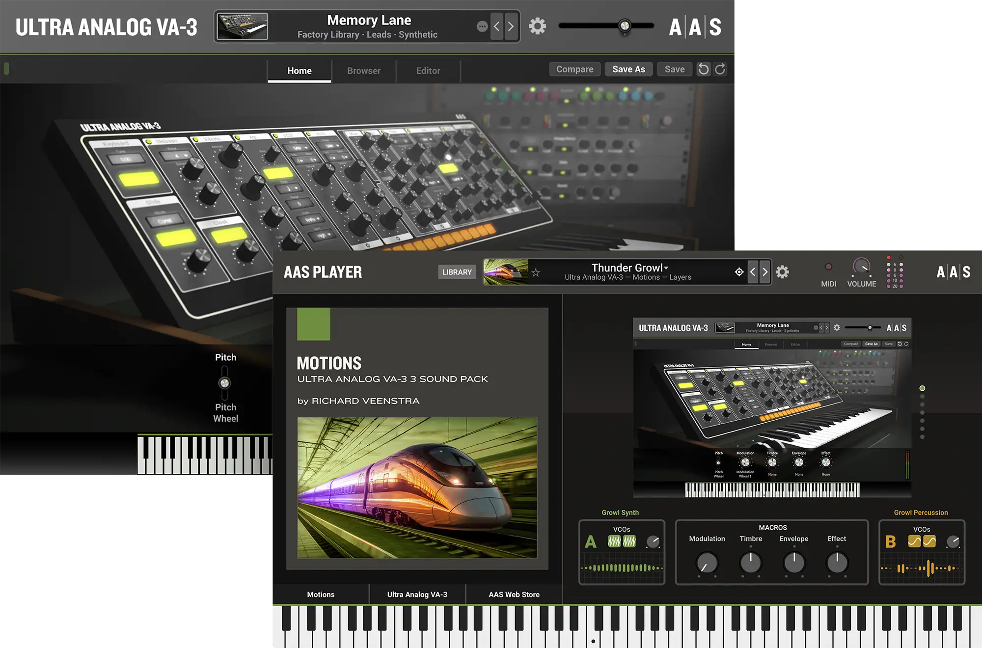 Motions instruments