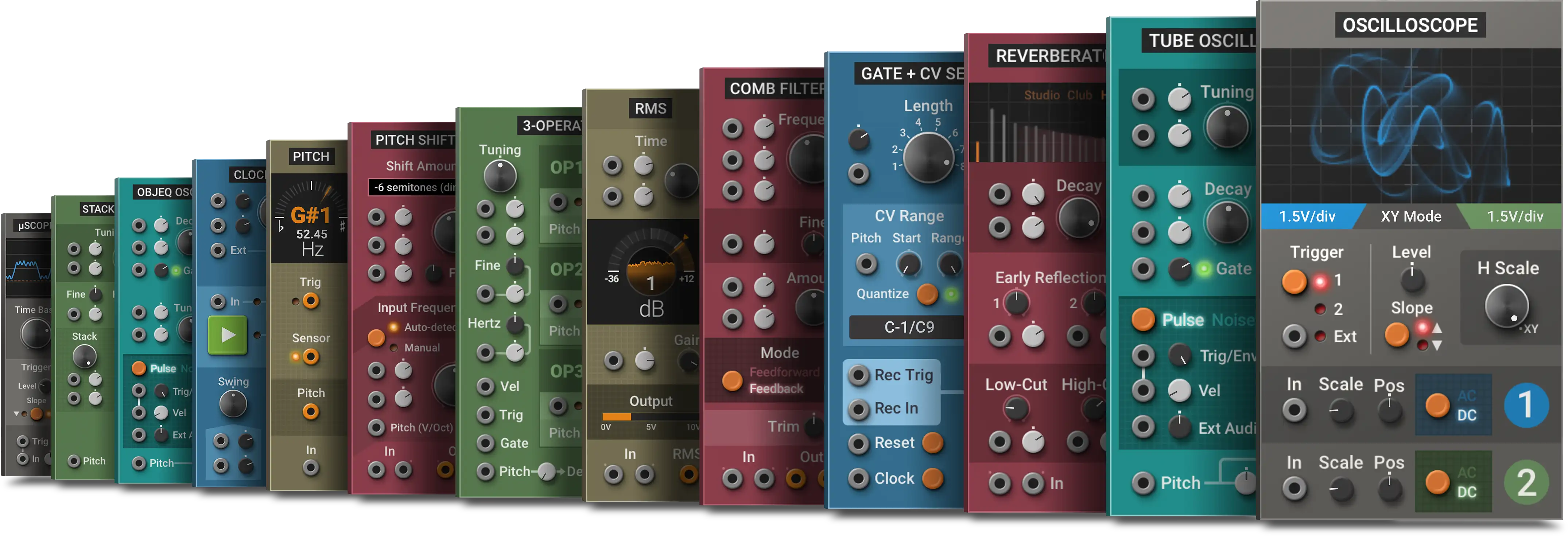 Multiphonics CV‑3 modular synth & fx