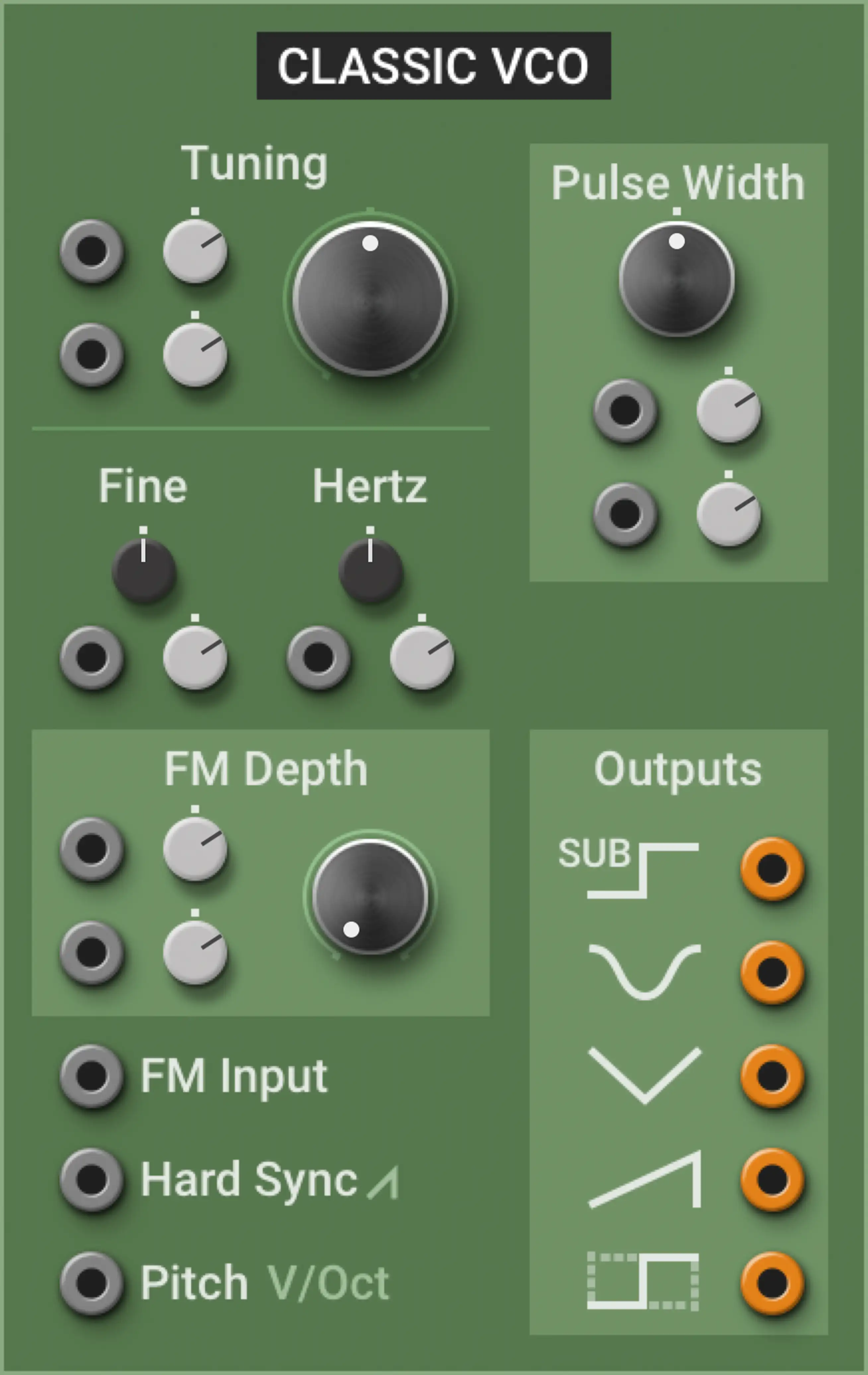 Multiphonics CV‑3—Modules Classic VCO