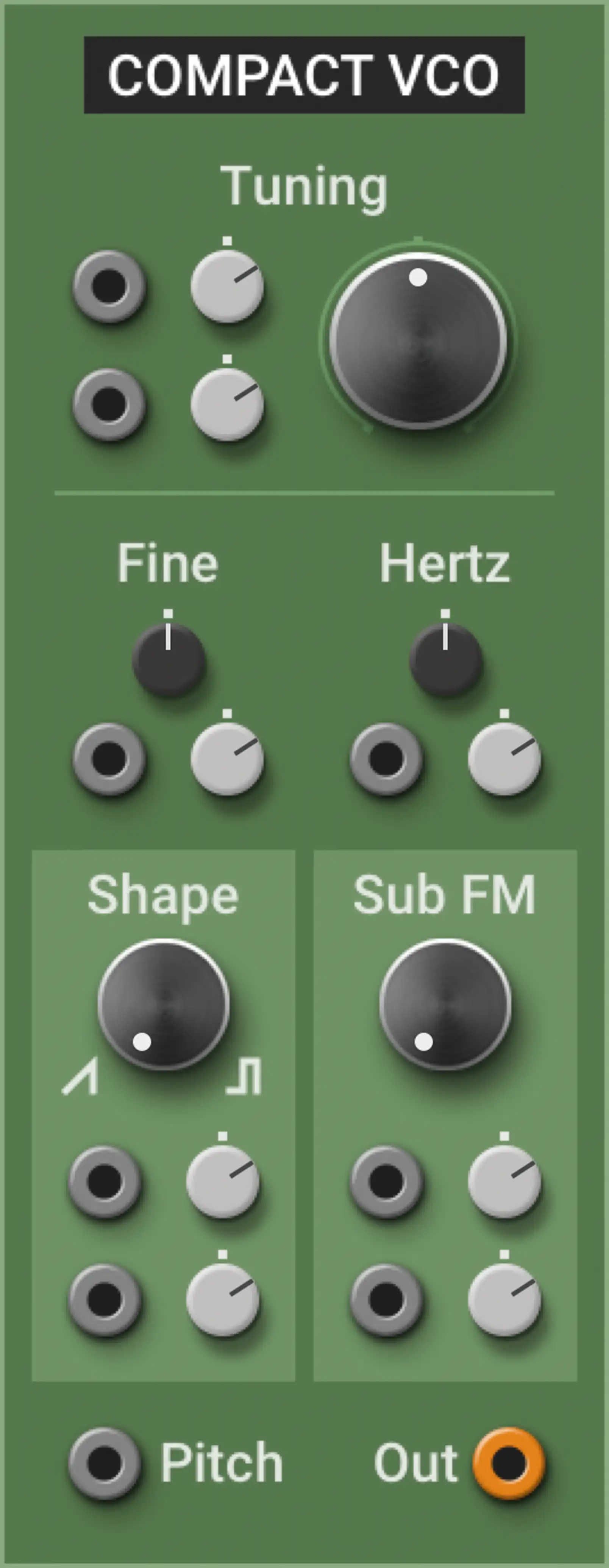 Multiphonics CV‑3—Modules Compact VCO