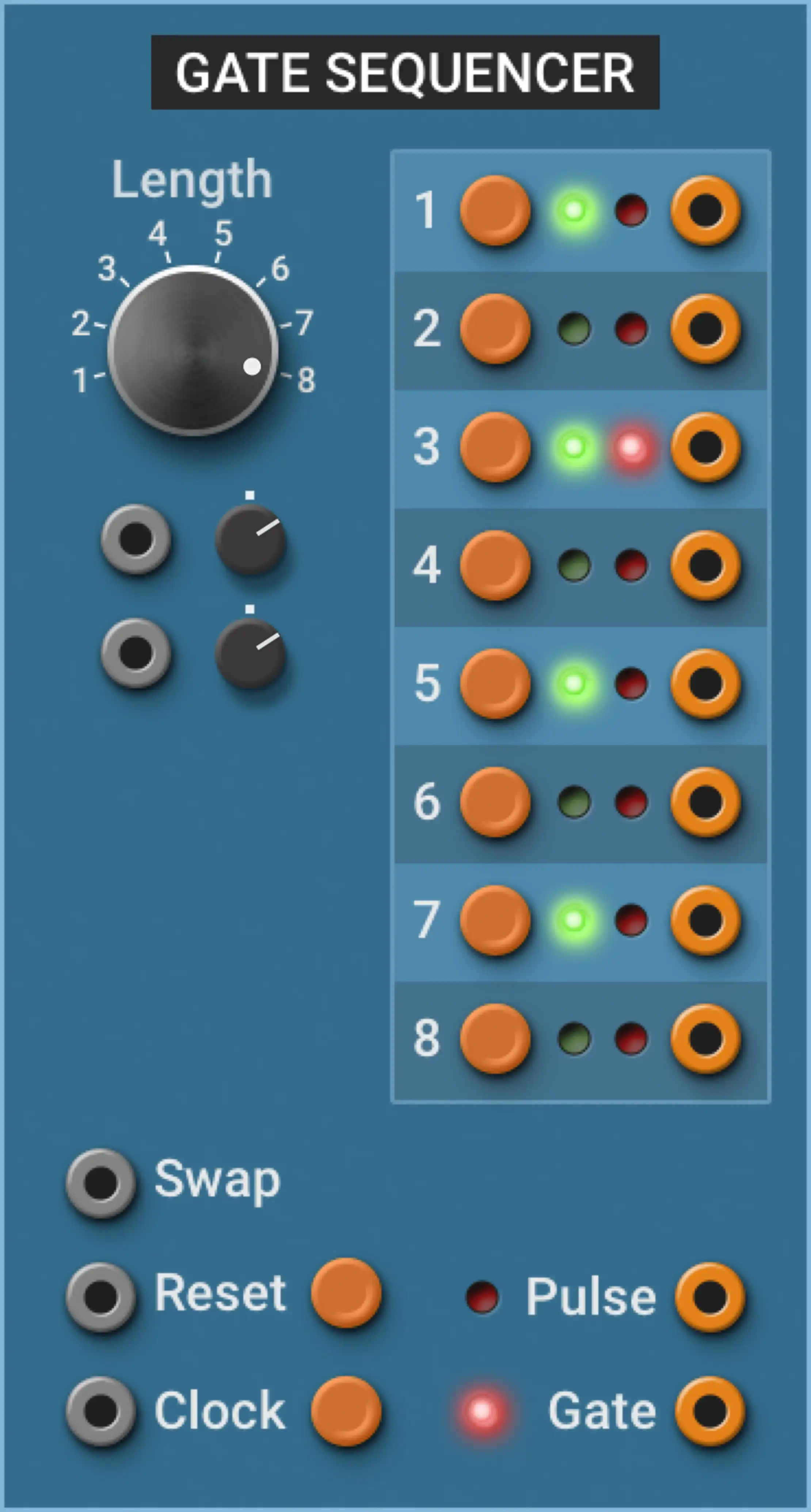 Multiphonics CV‑3—Modules Gate Sequencer