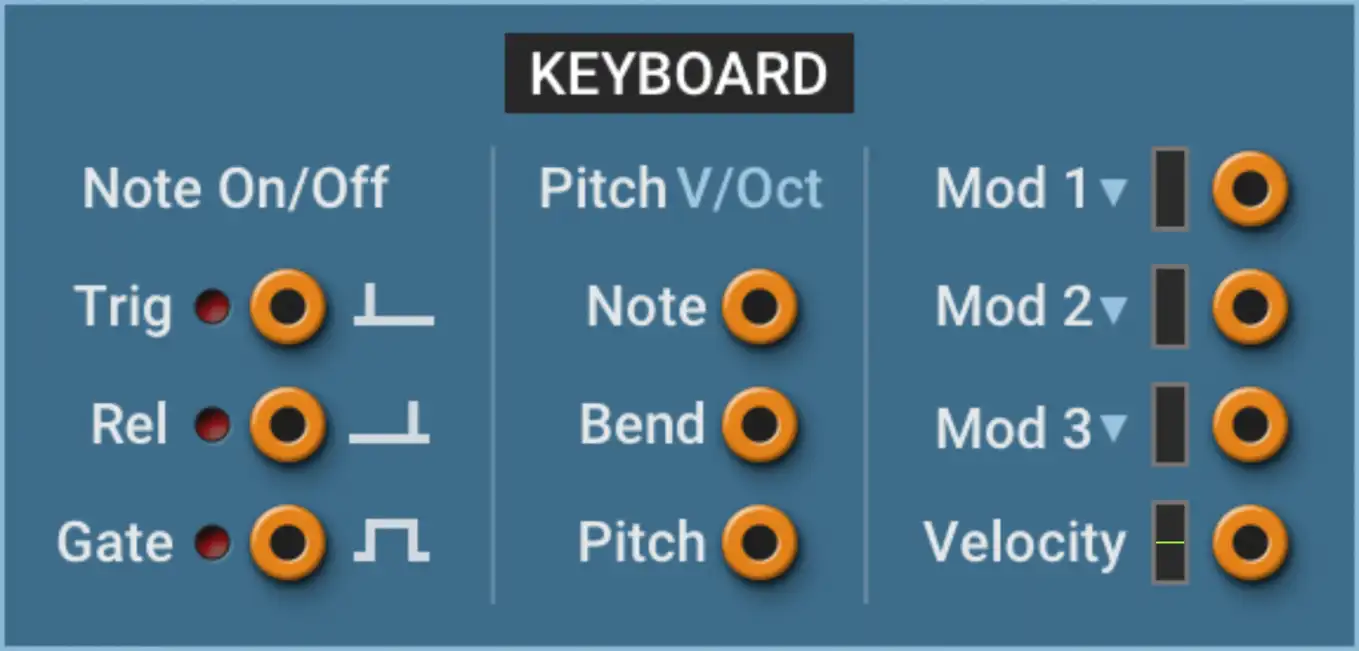 Multiphonics CV‑3—Modules Keyboard