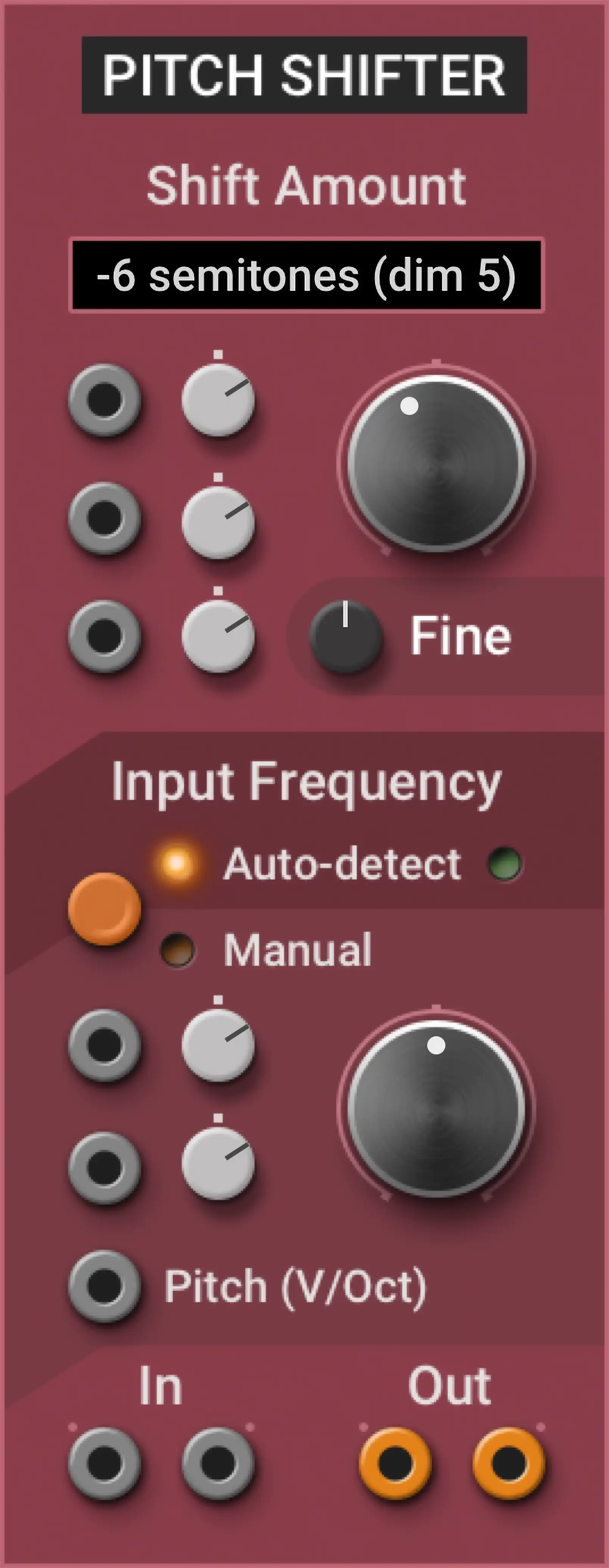 Multiphonics CV‑3—Modules Pitch Shifter