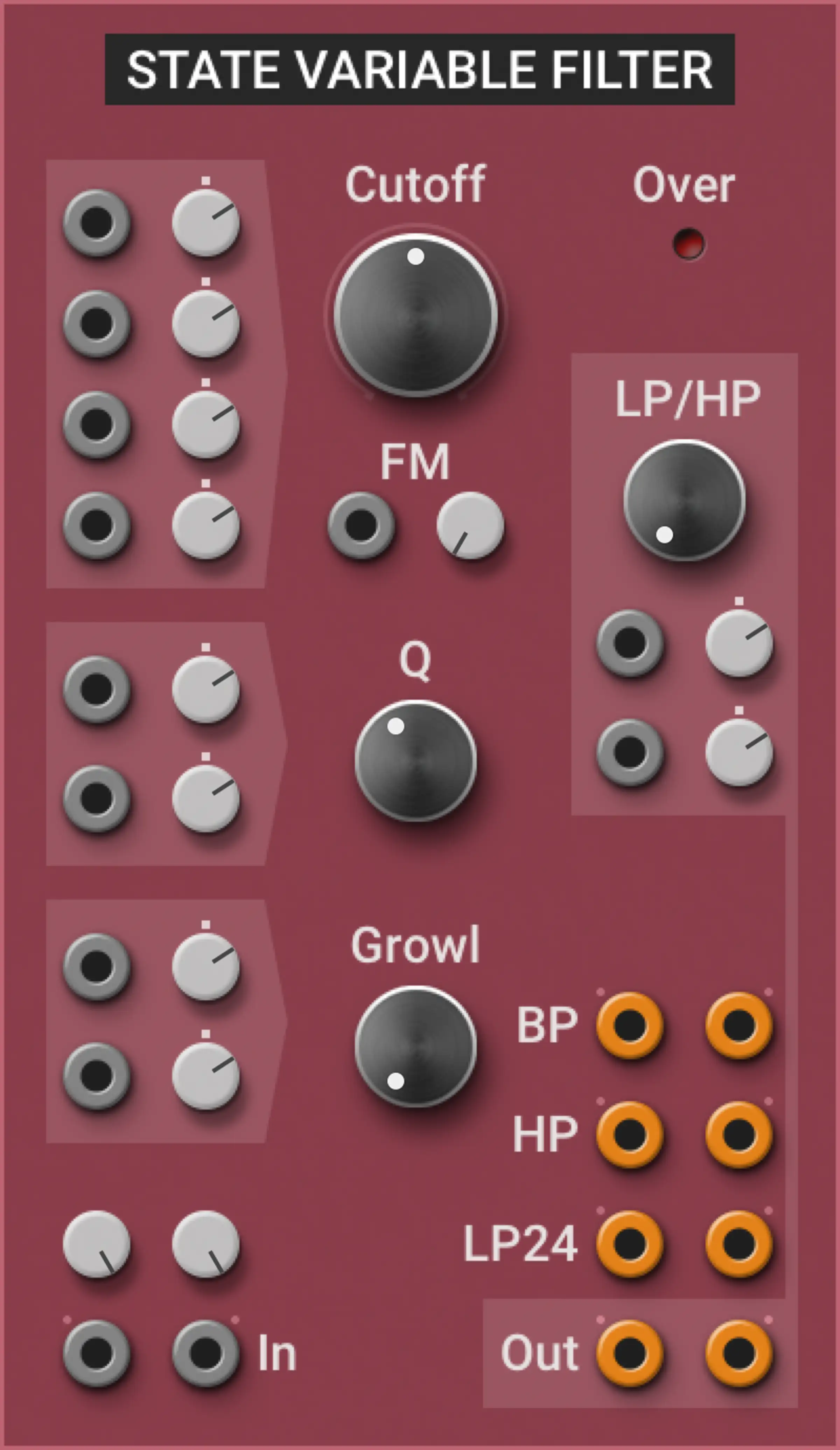 Multiphonics CV‑3—Modules State Variable Filter