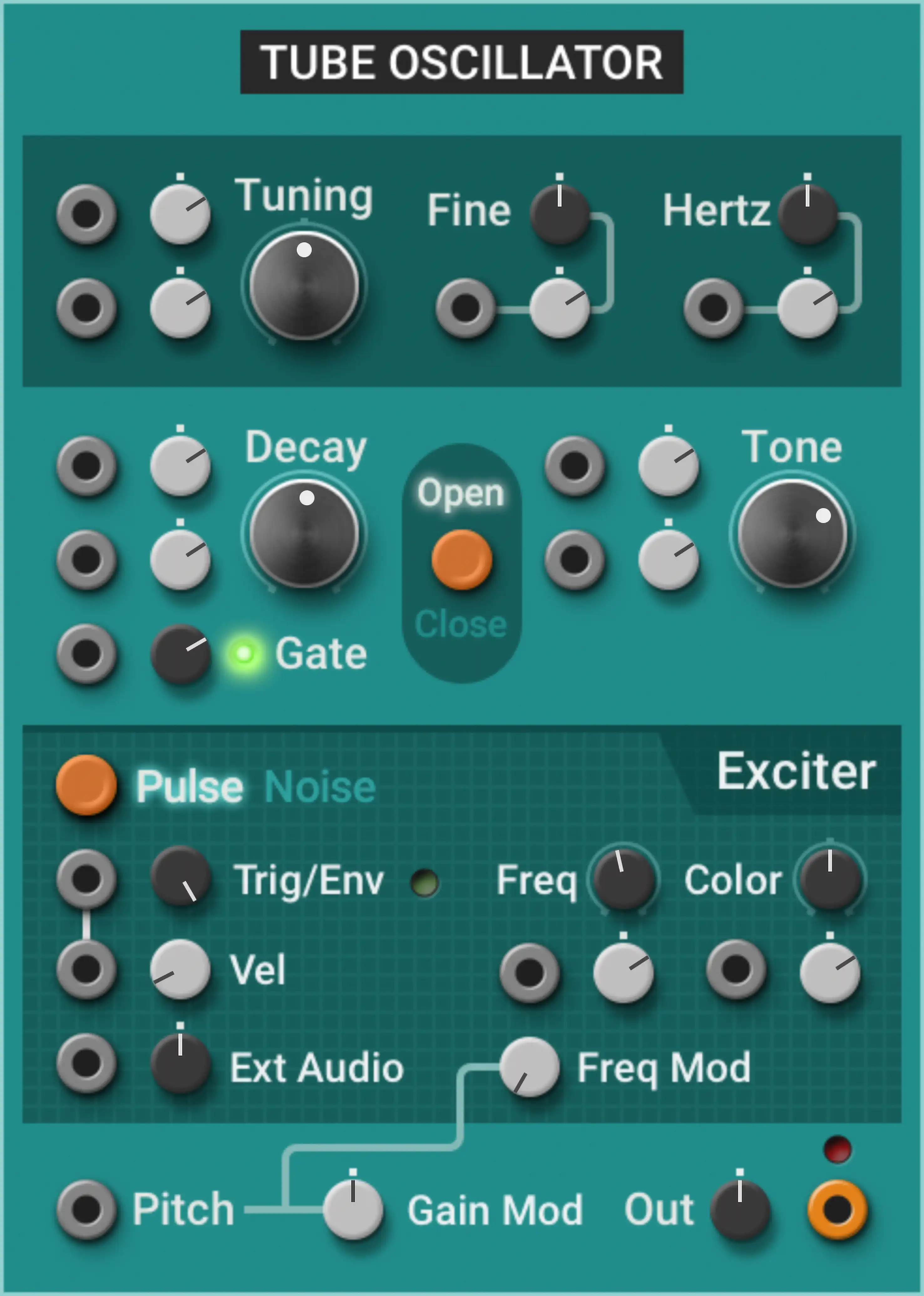 Multiphonics CV‑3—Modules Tube Oscillator