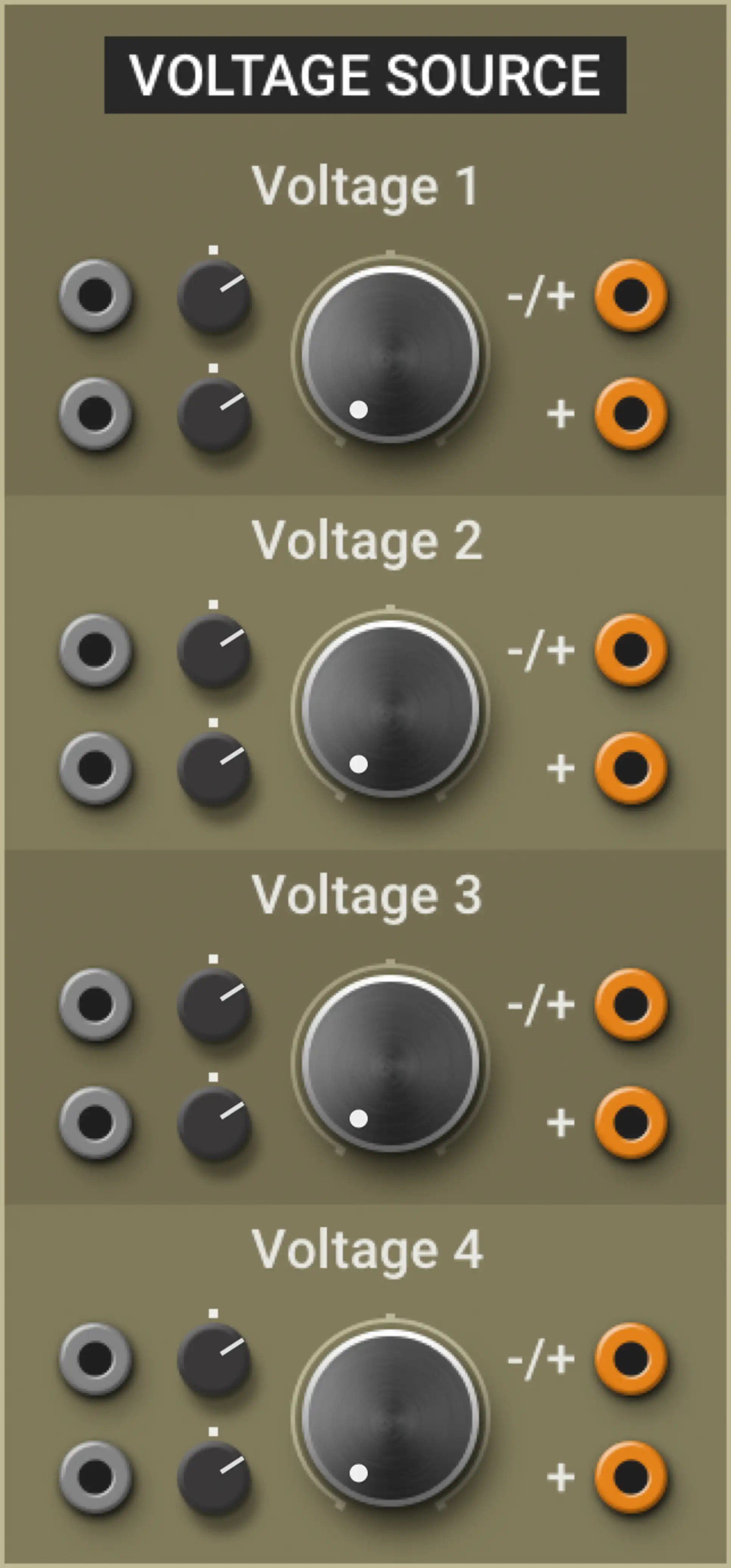 Multiphonics CV‑3—Modules Voltage Source