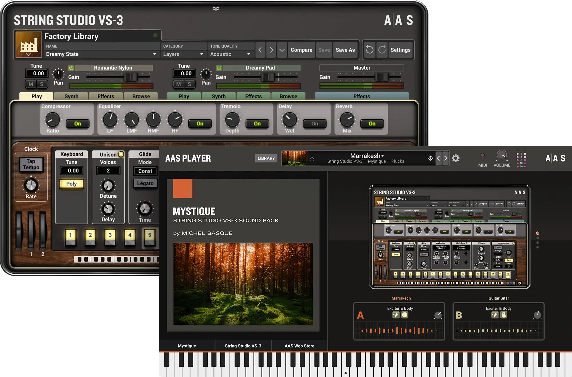 Mystique instruments