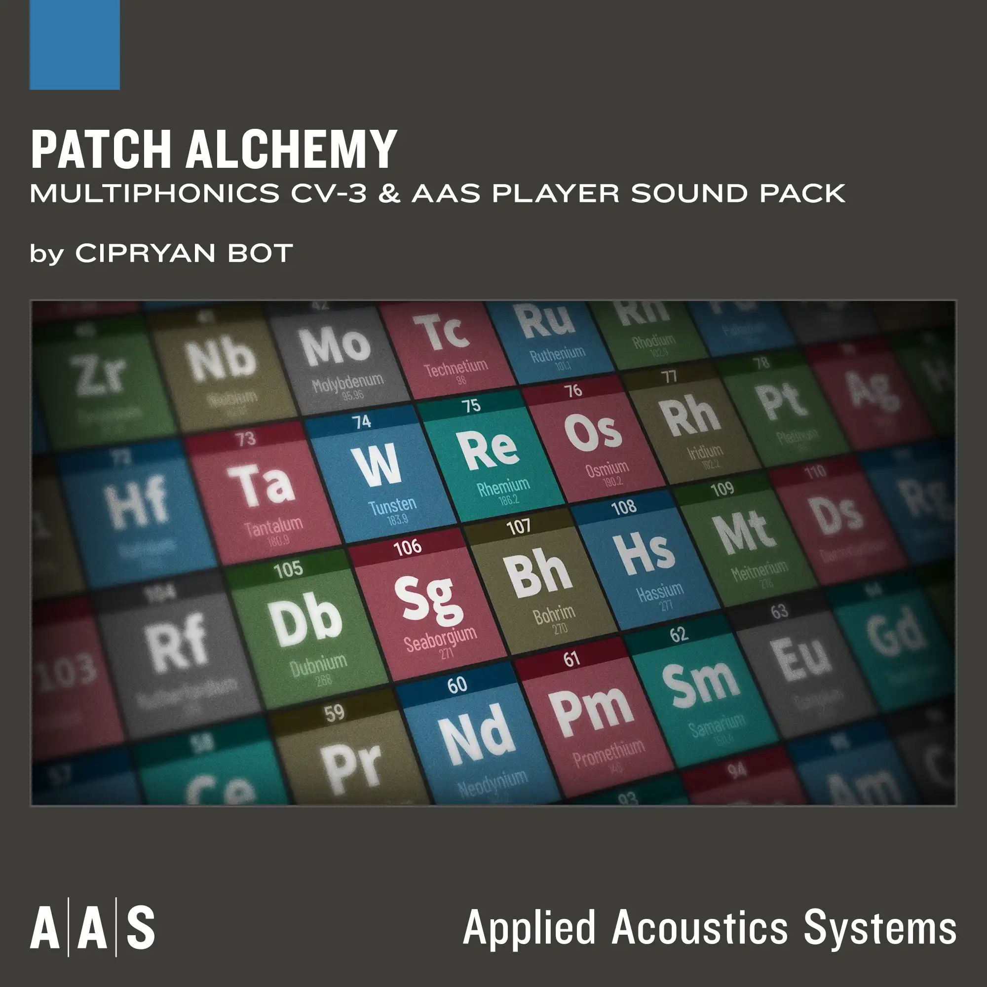 Patch Alchemy—Cipryan Bot sound pack for Multiphonics CV-3