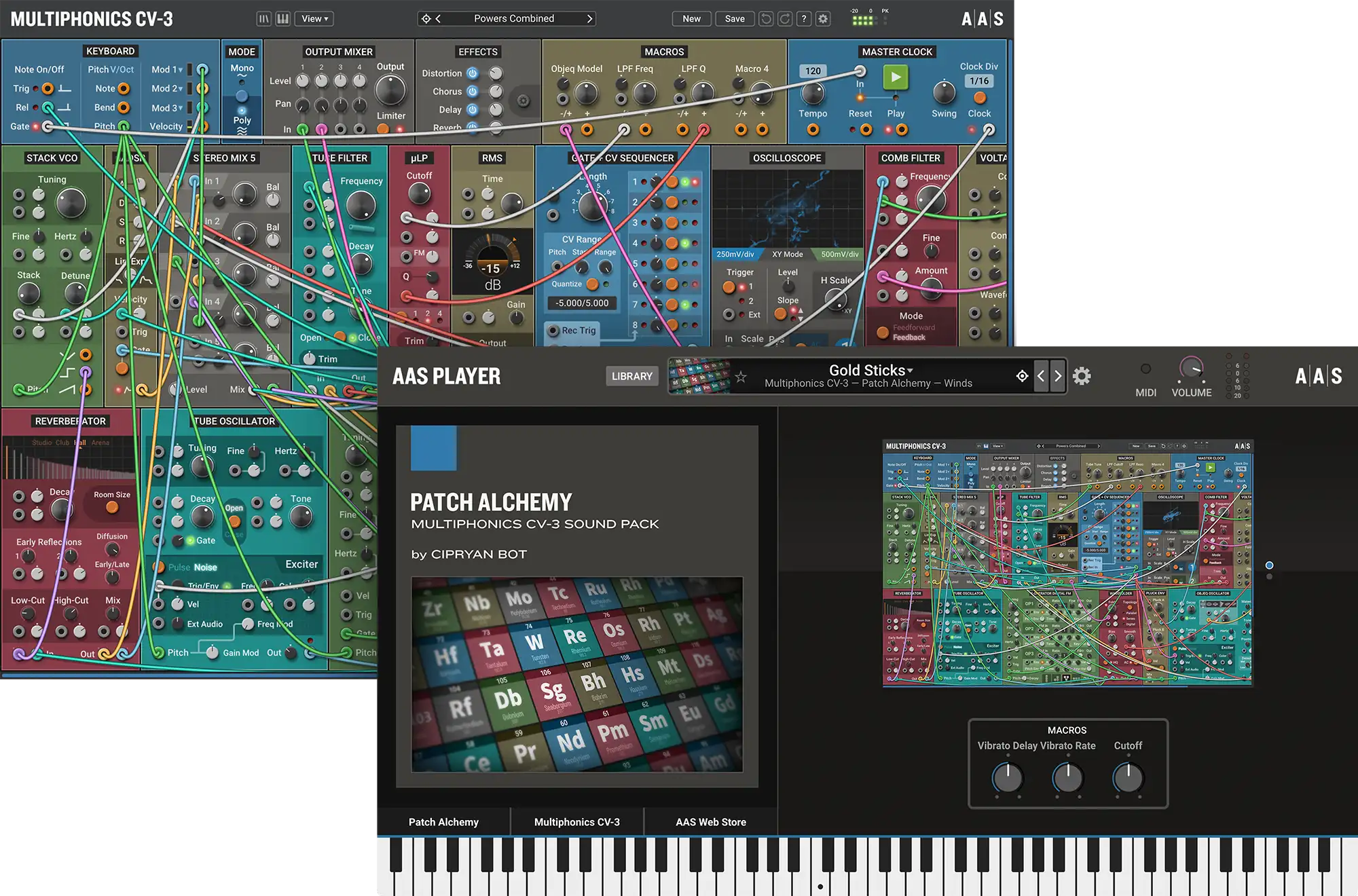Patch Alchemy instruments