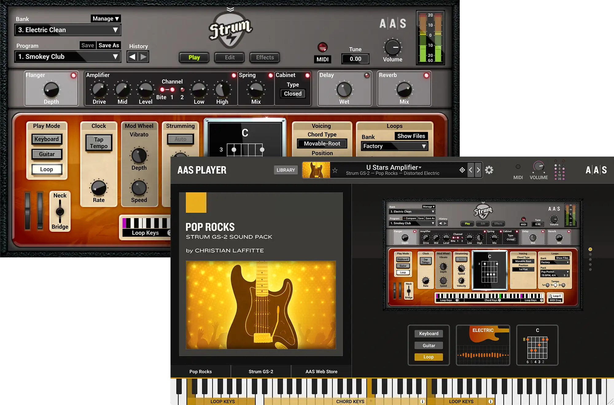 Pop Rocks instruments