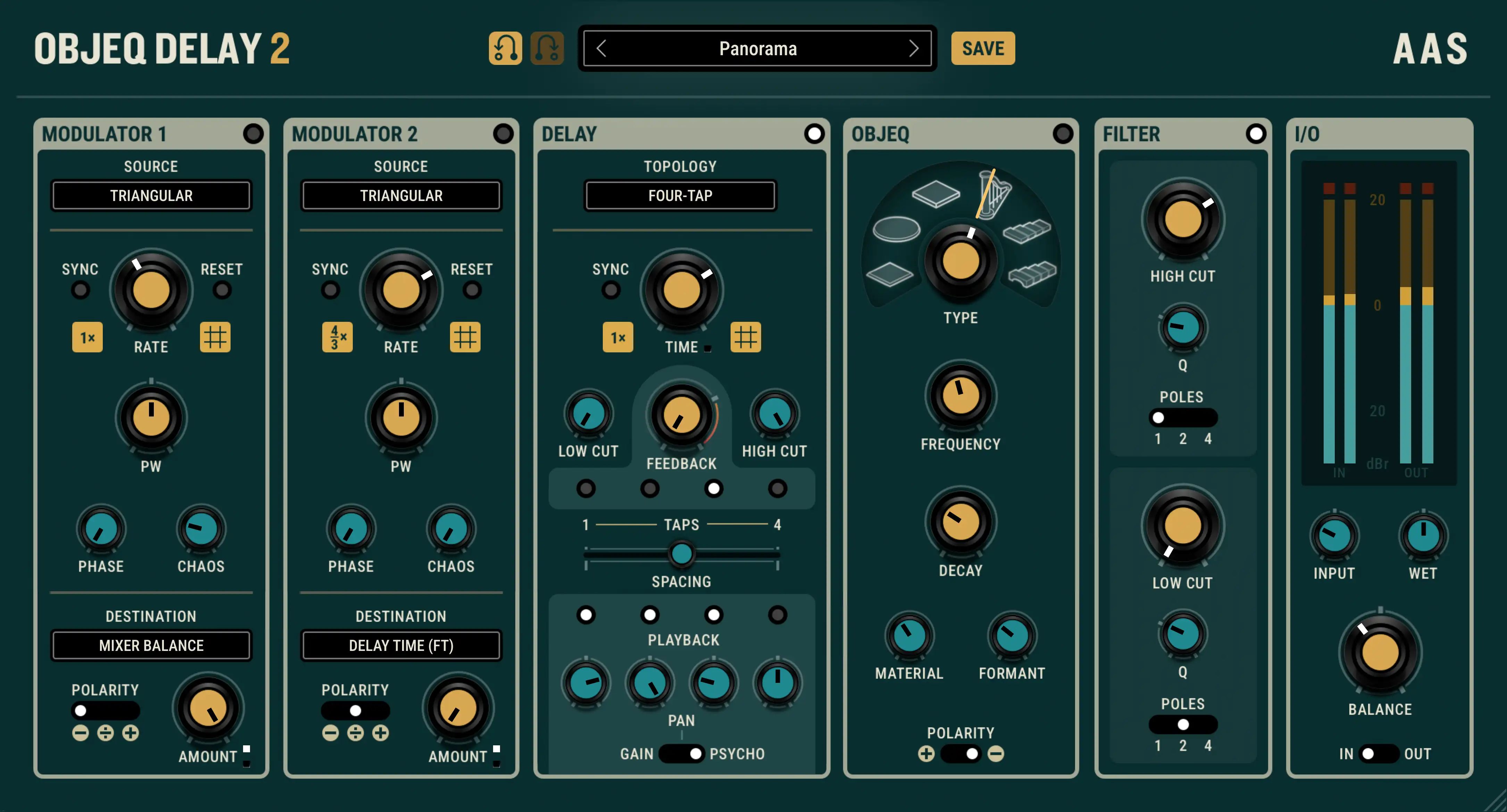 Objeq Delay 2 product hero image