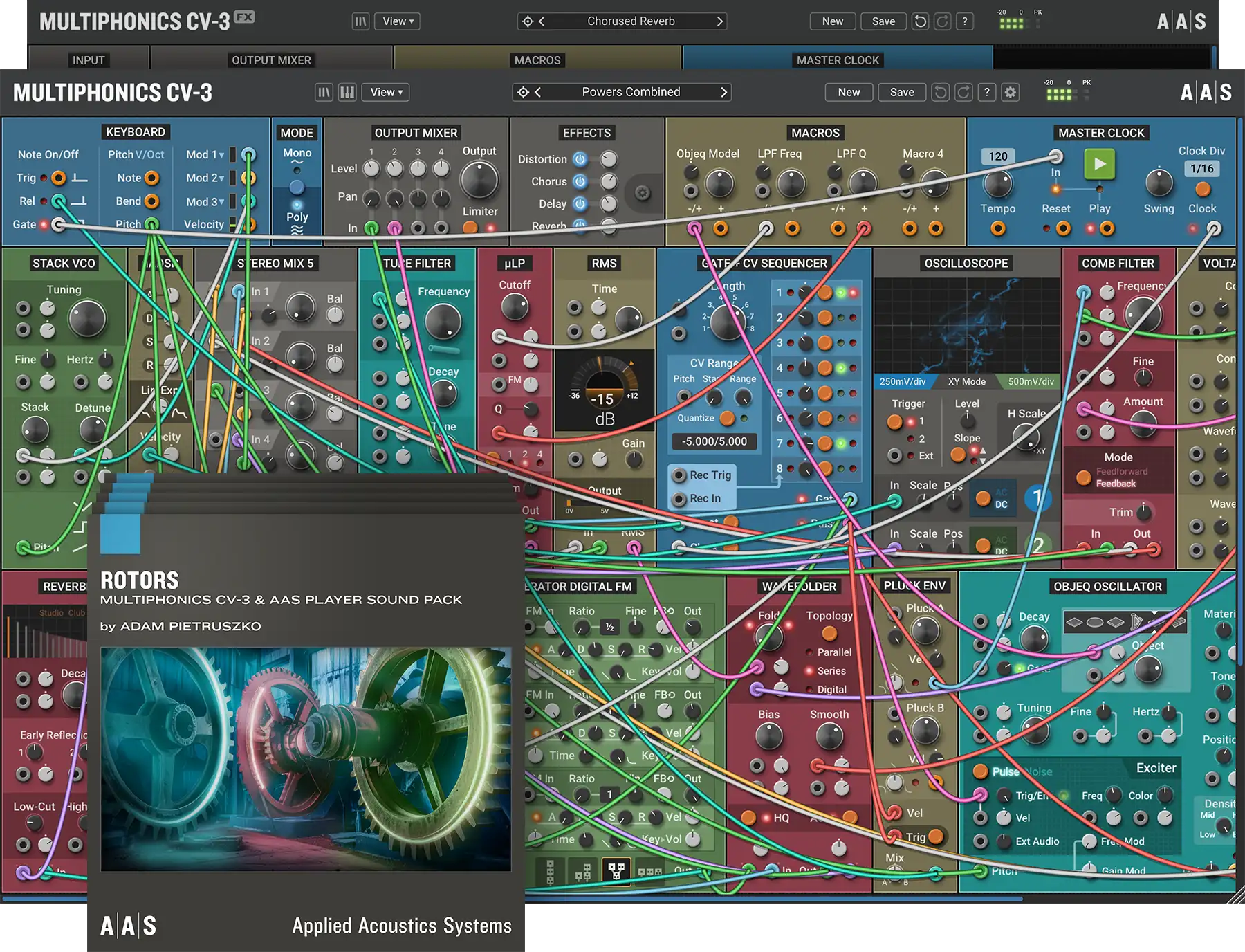 Multiphonics CV-3 +PACKS