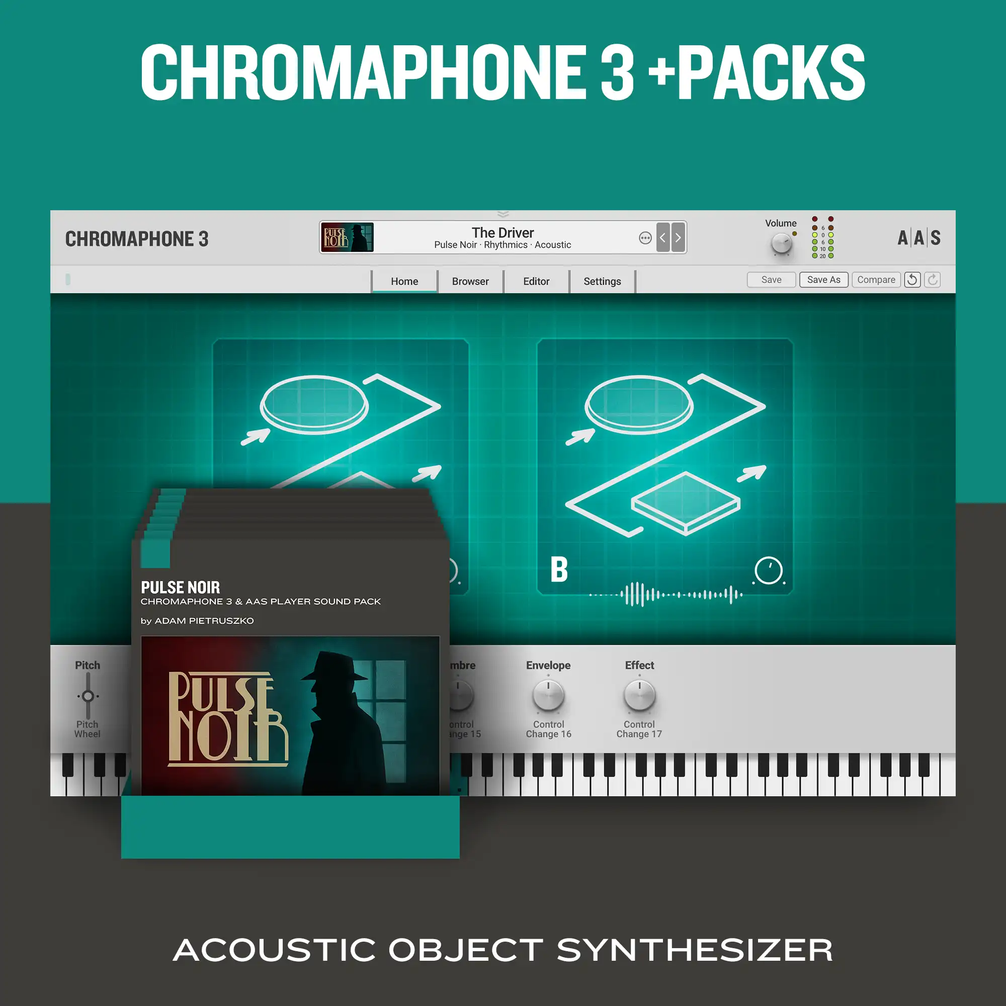 Chromaphone 3 +packs artwork