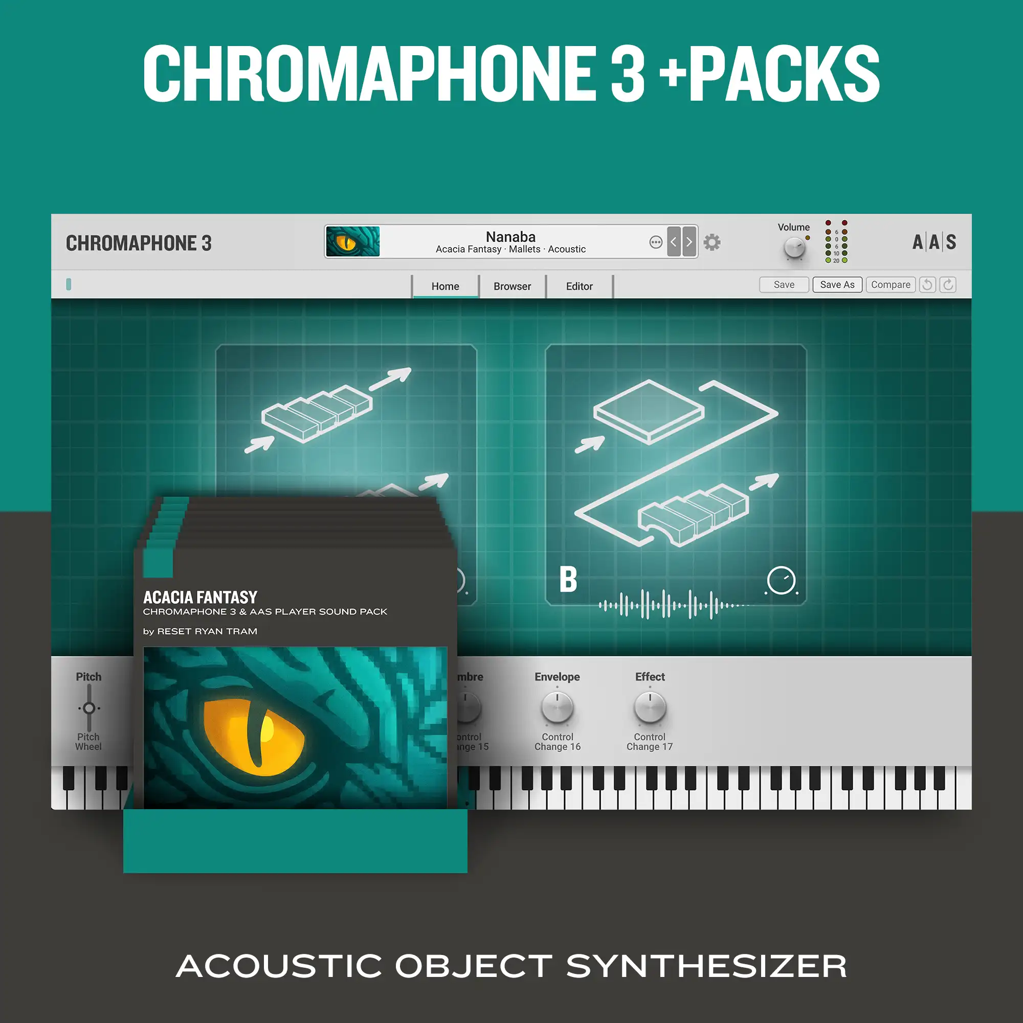 Chromaphone 3 +packs artwork