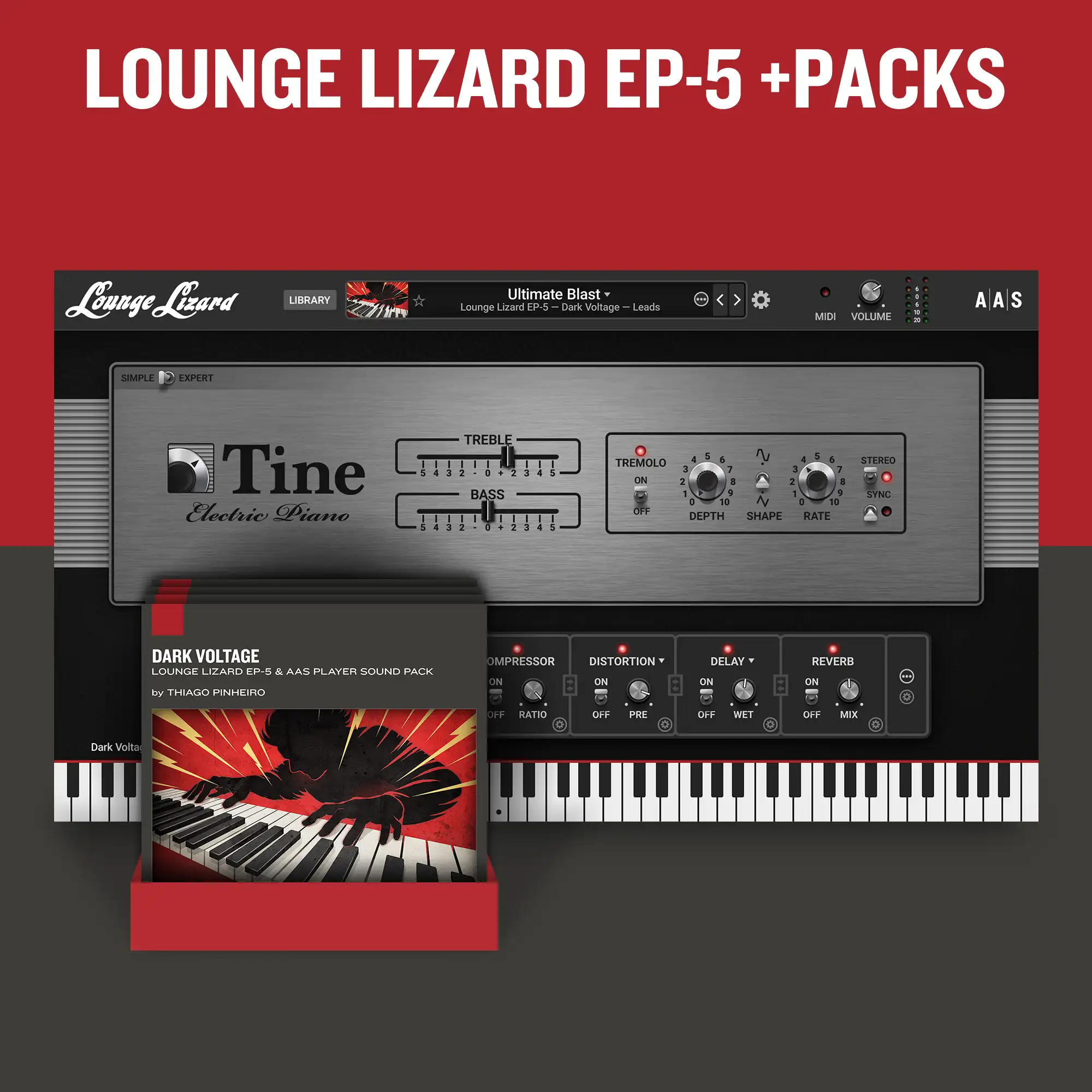 Lounge Lizard EP‑5 +packs artwork