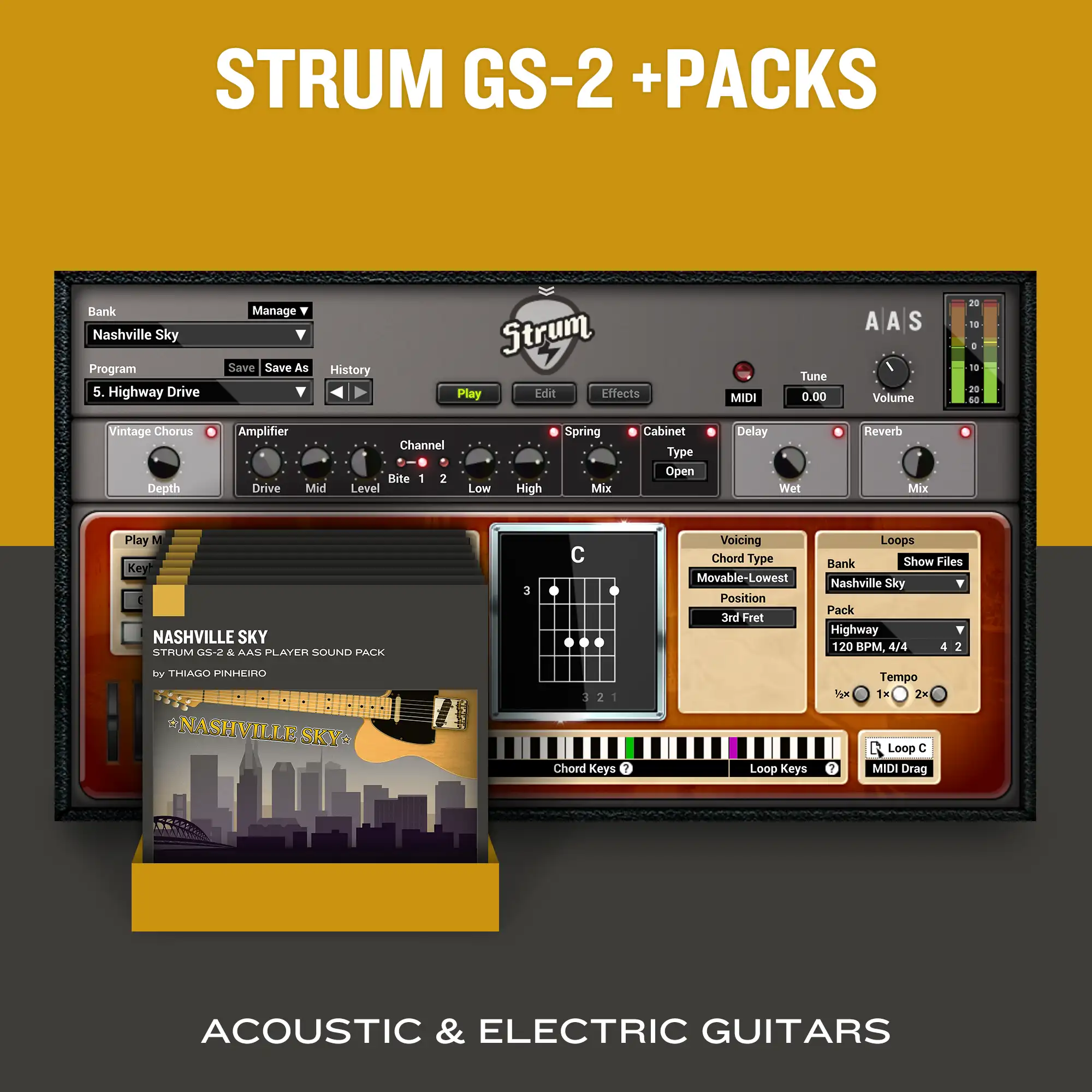Strum GS‑2 +packs artwork
