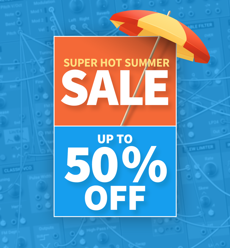 Summer Sale, fantastic deals, up to 50% off 