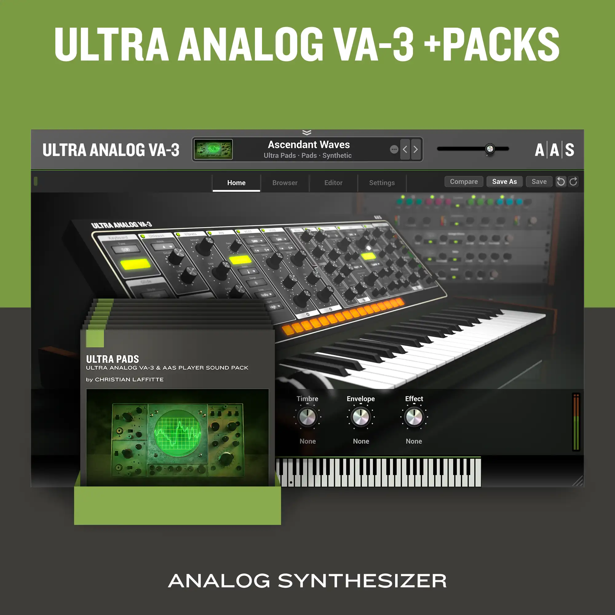 Ultra Analog VA-3 +PACKS