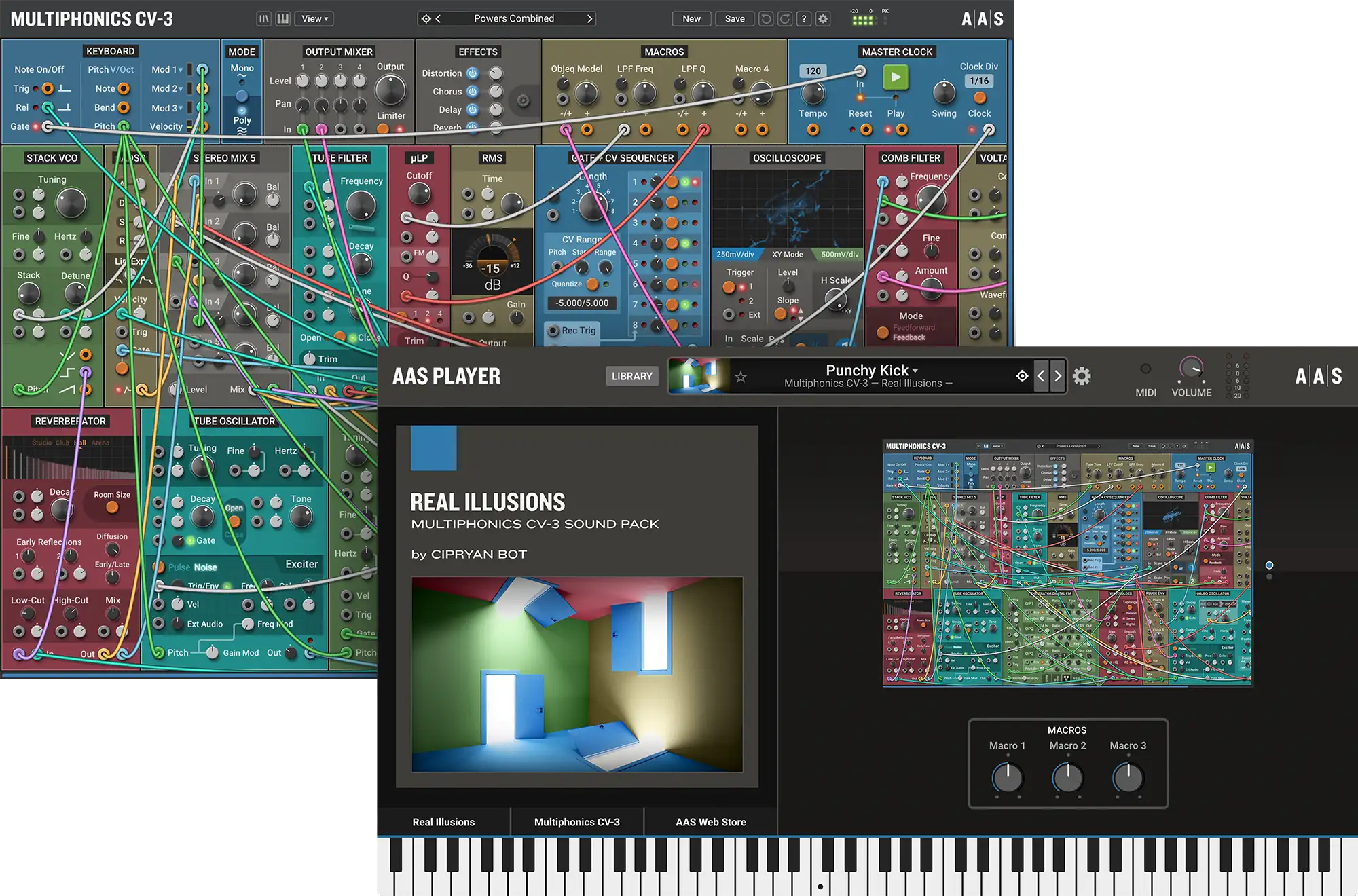 Real Illusions instruments
