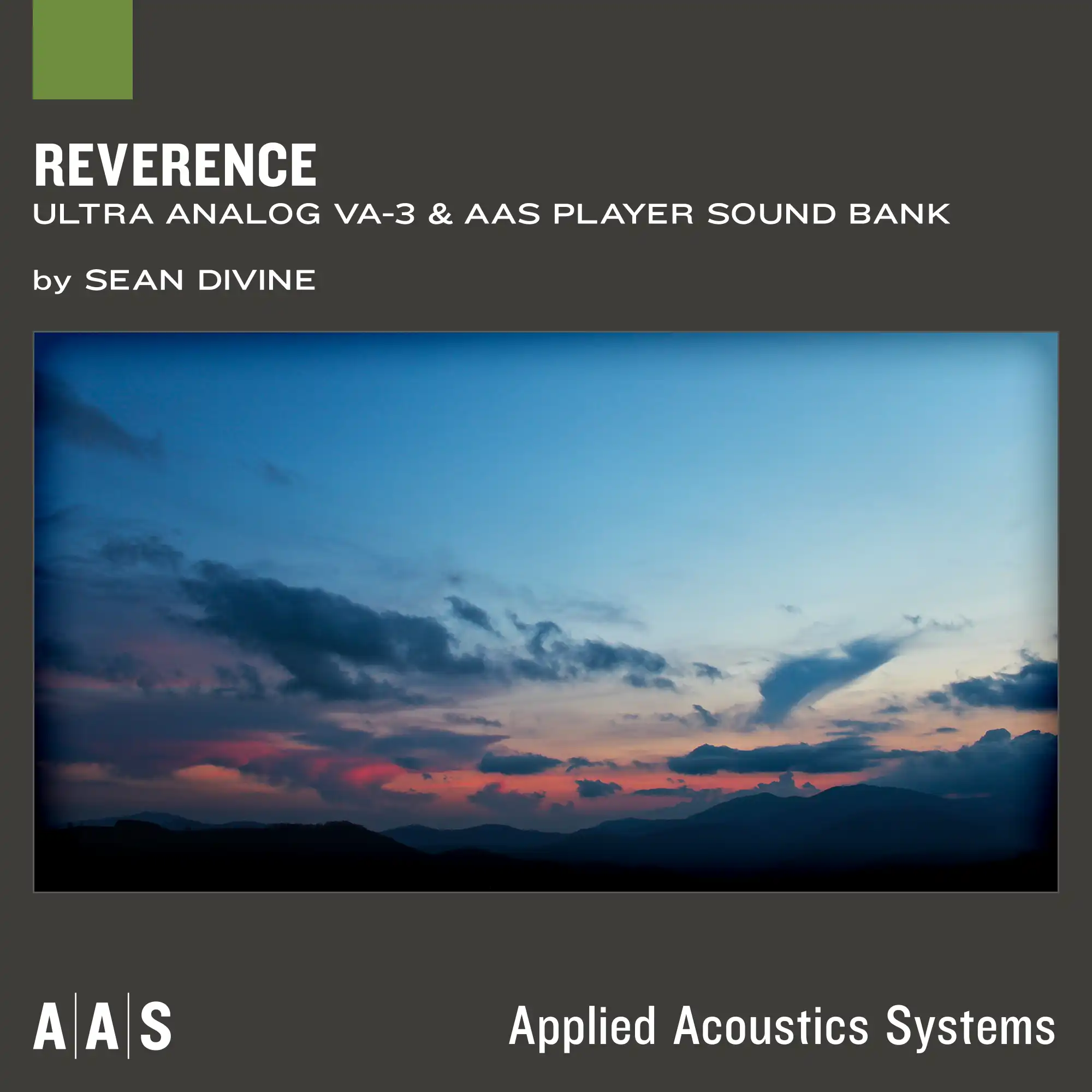 Reverence—Sean Divine sound pack for Ultra Analog VA-3