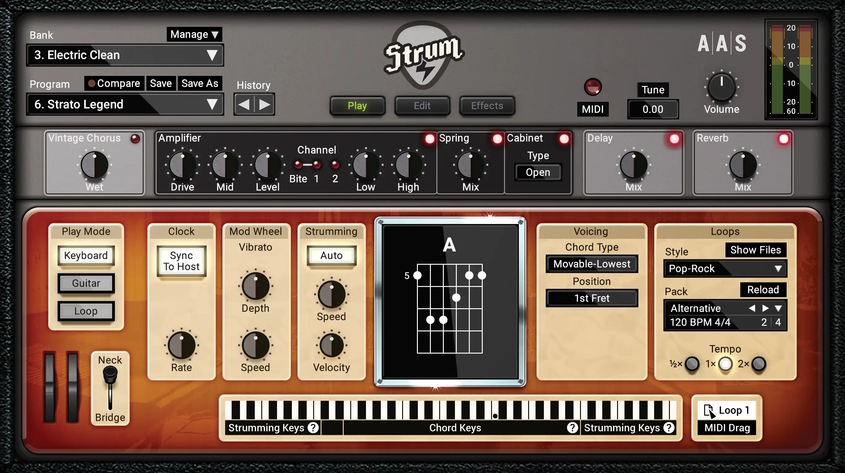 Sound engine—Strum GS-2