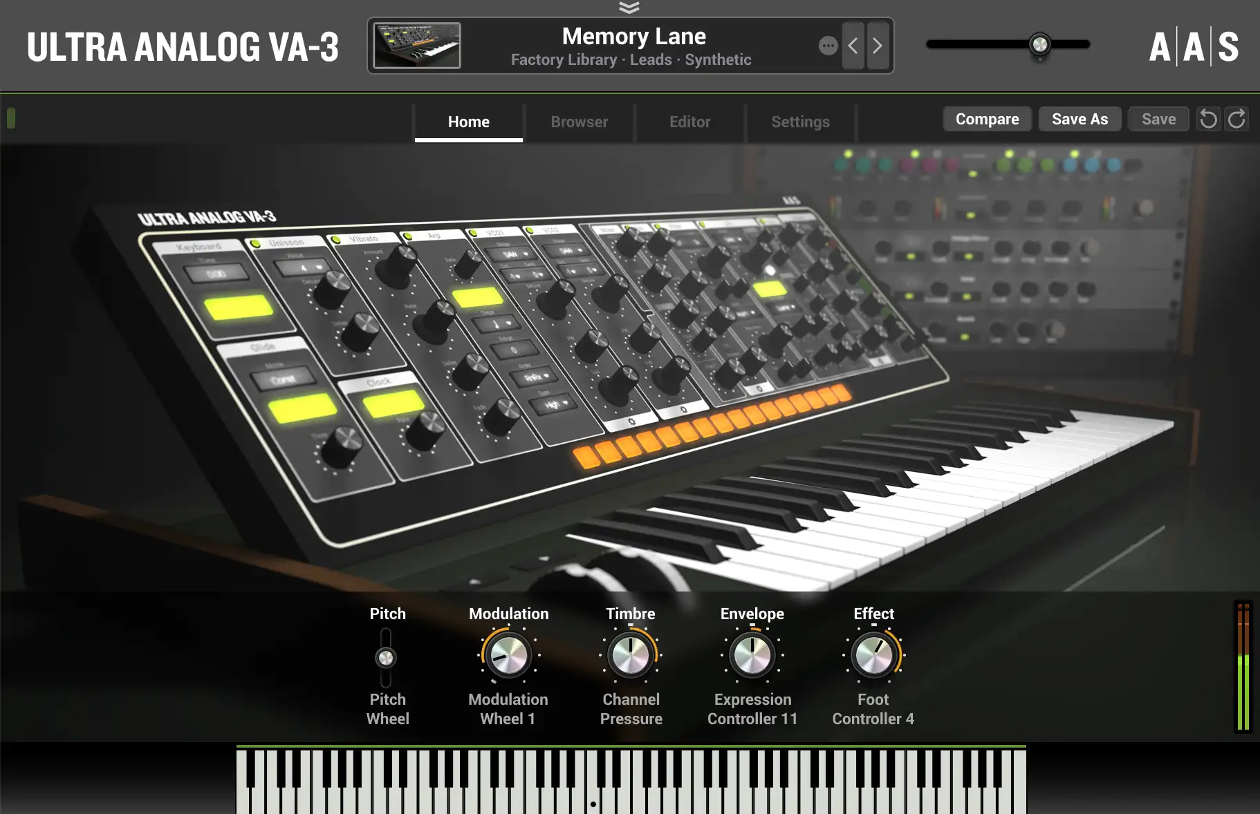 Sound engine—Ultra Analog VA-3