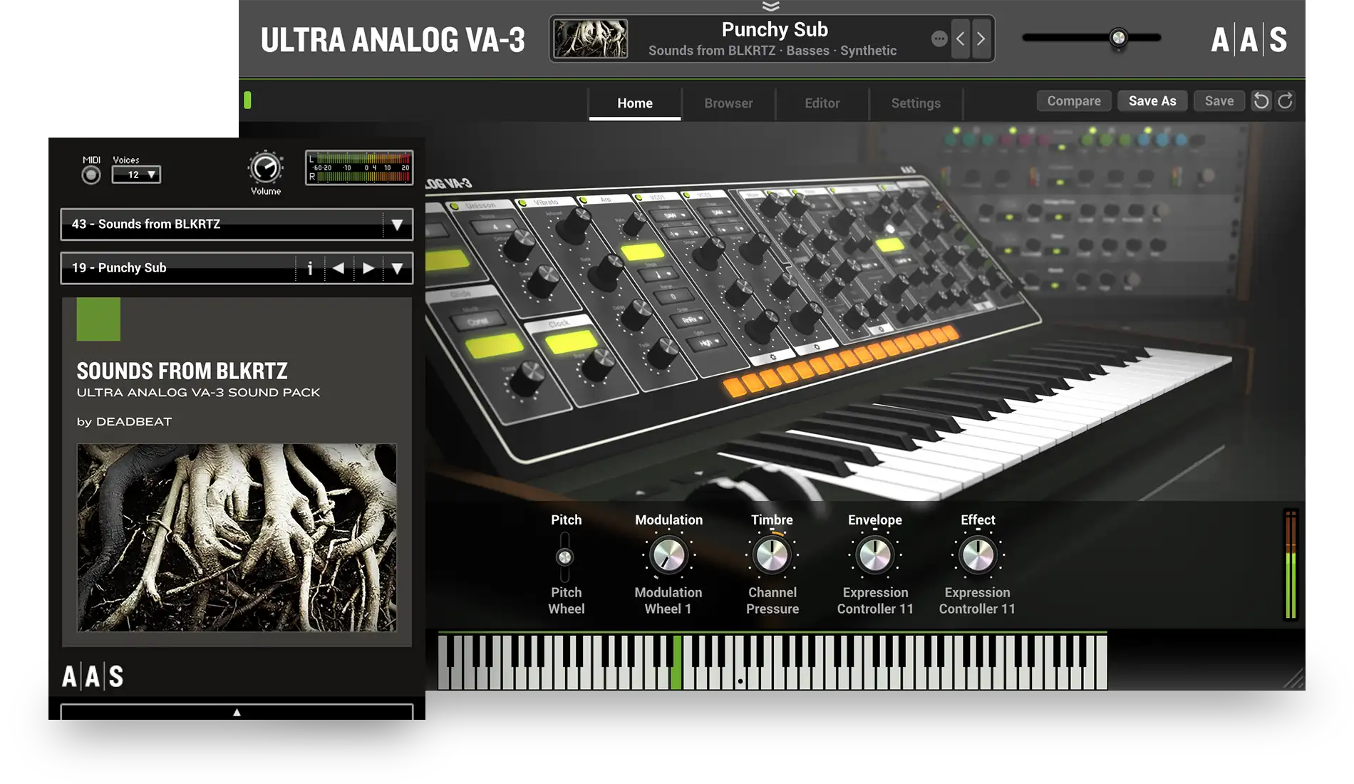 Sounds from BLKRTZ instruments